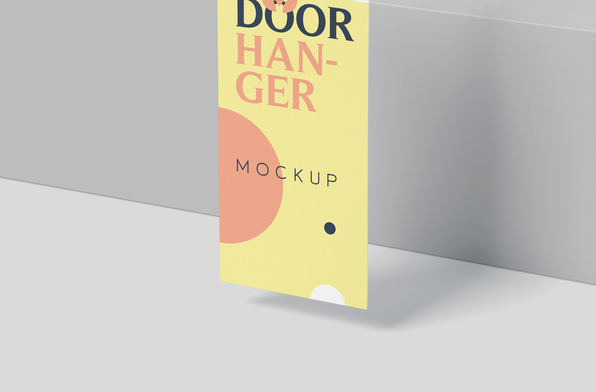 branding door hanger PSD