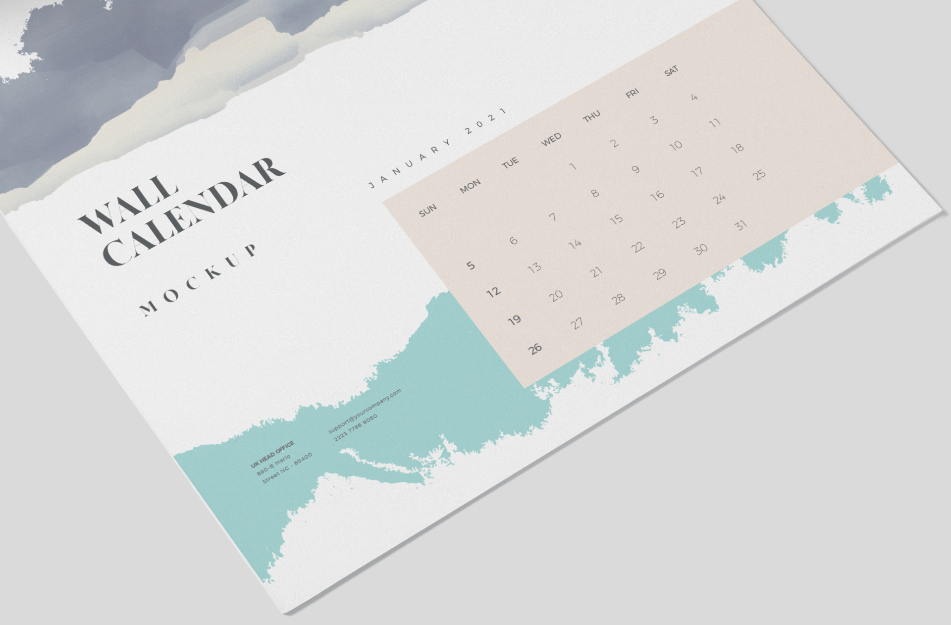 business supplies mockup