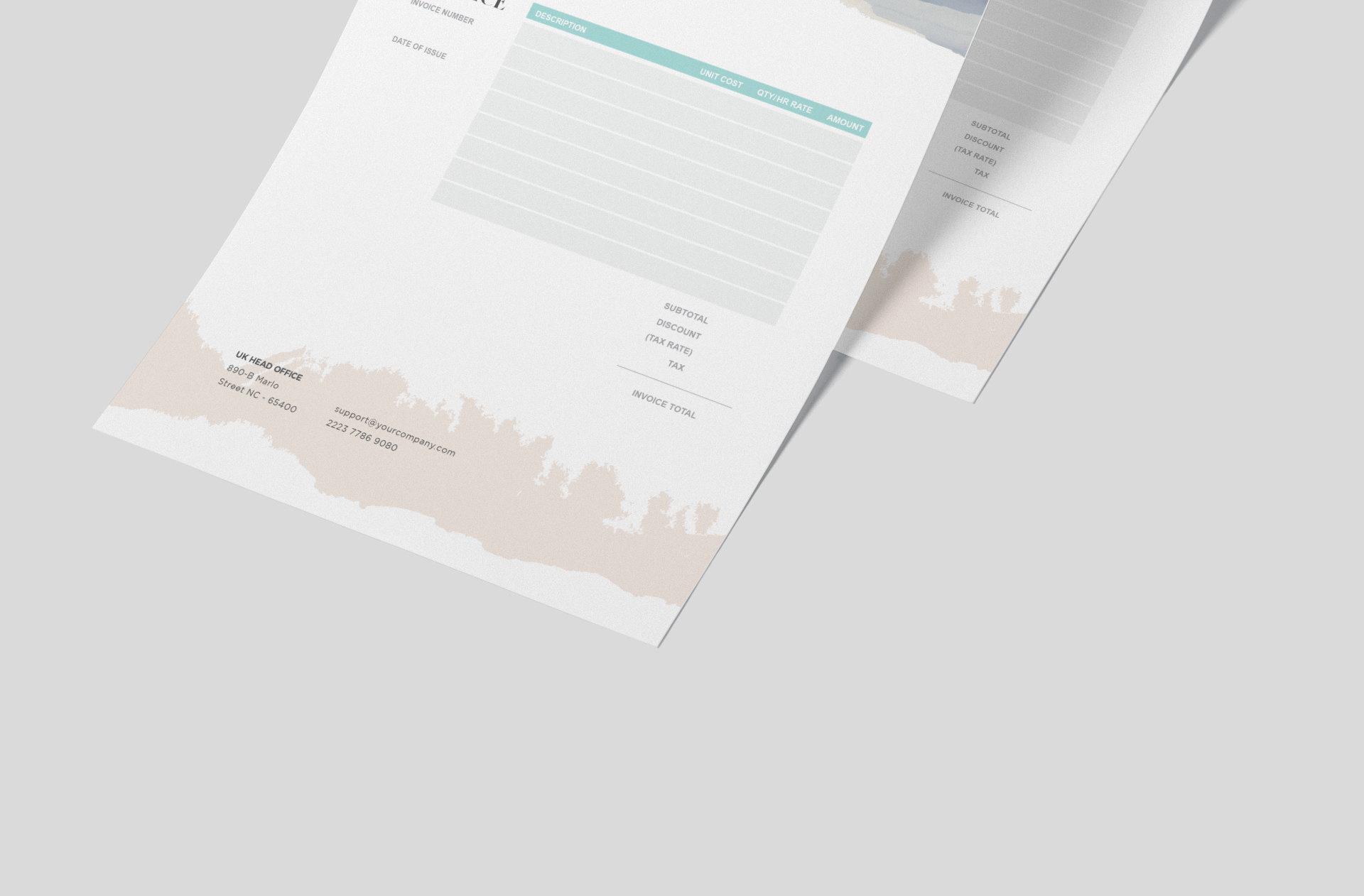 branding stationery mockup