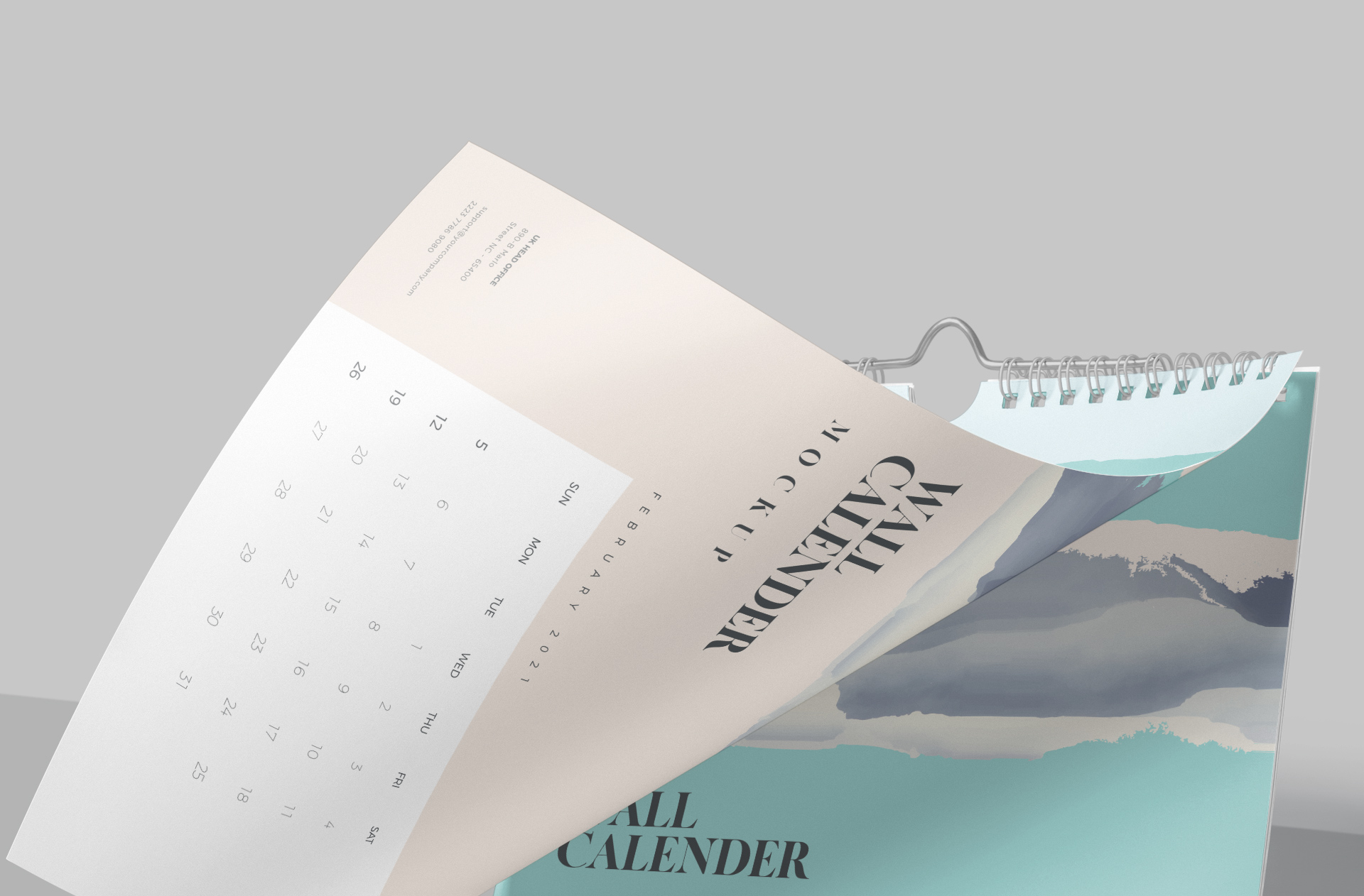 business calendar template