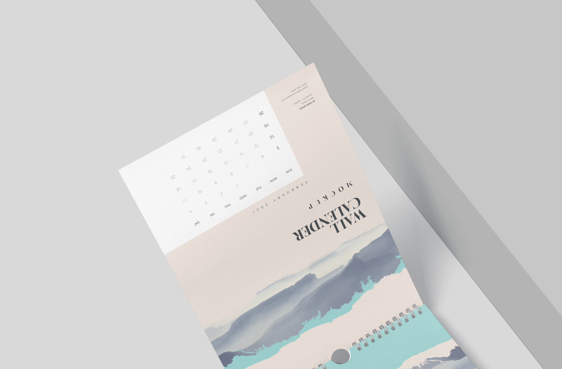 company branding calendar