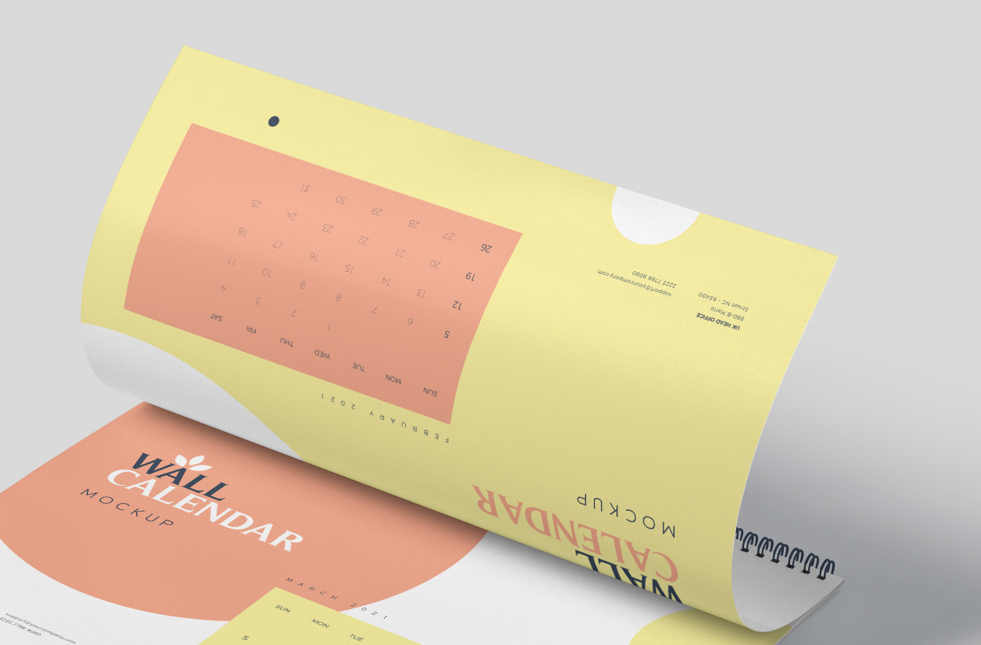 branding calendar template