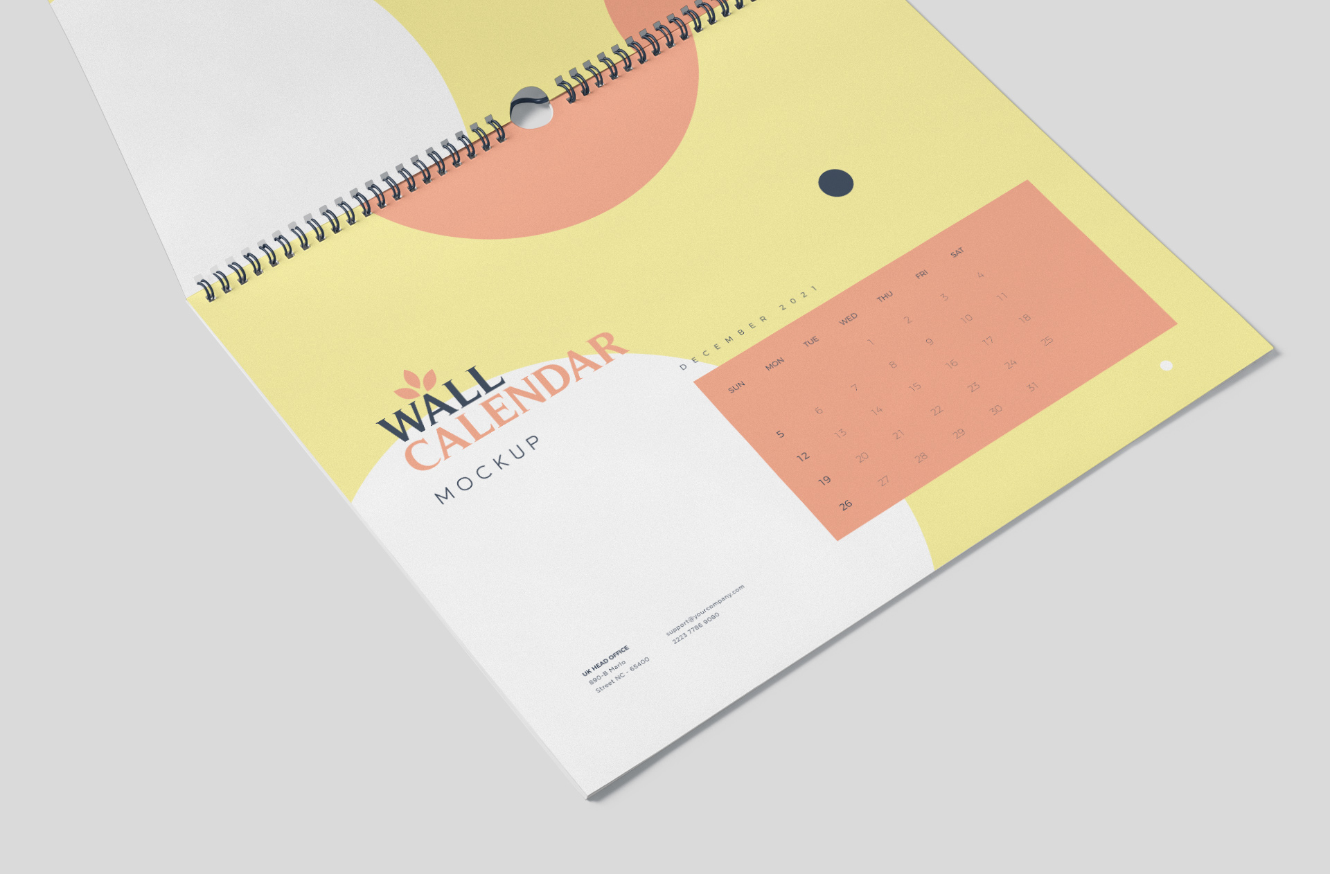 branding calendar template