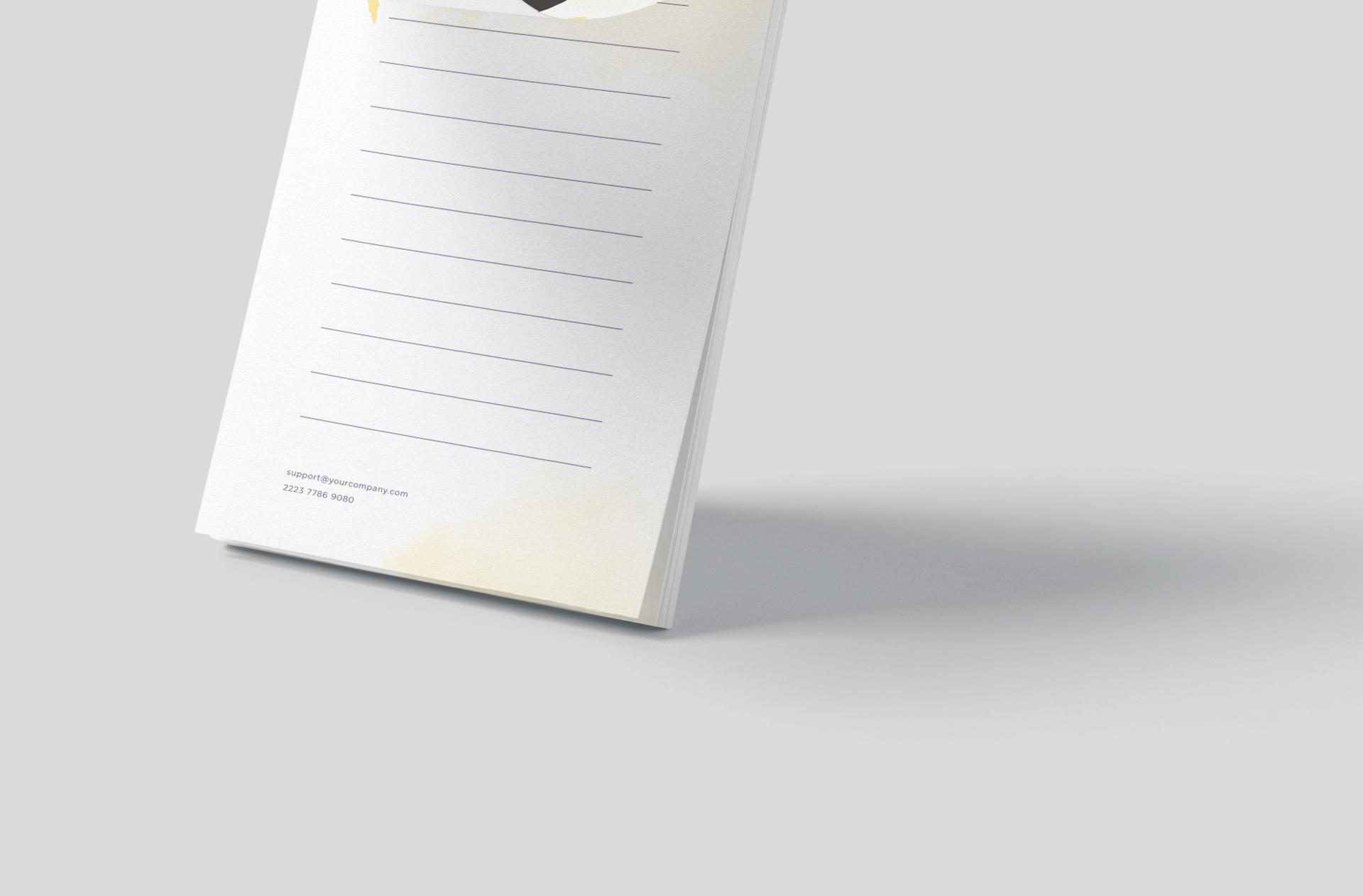 business supplies mockup