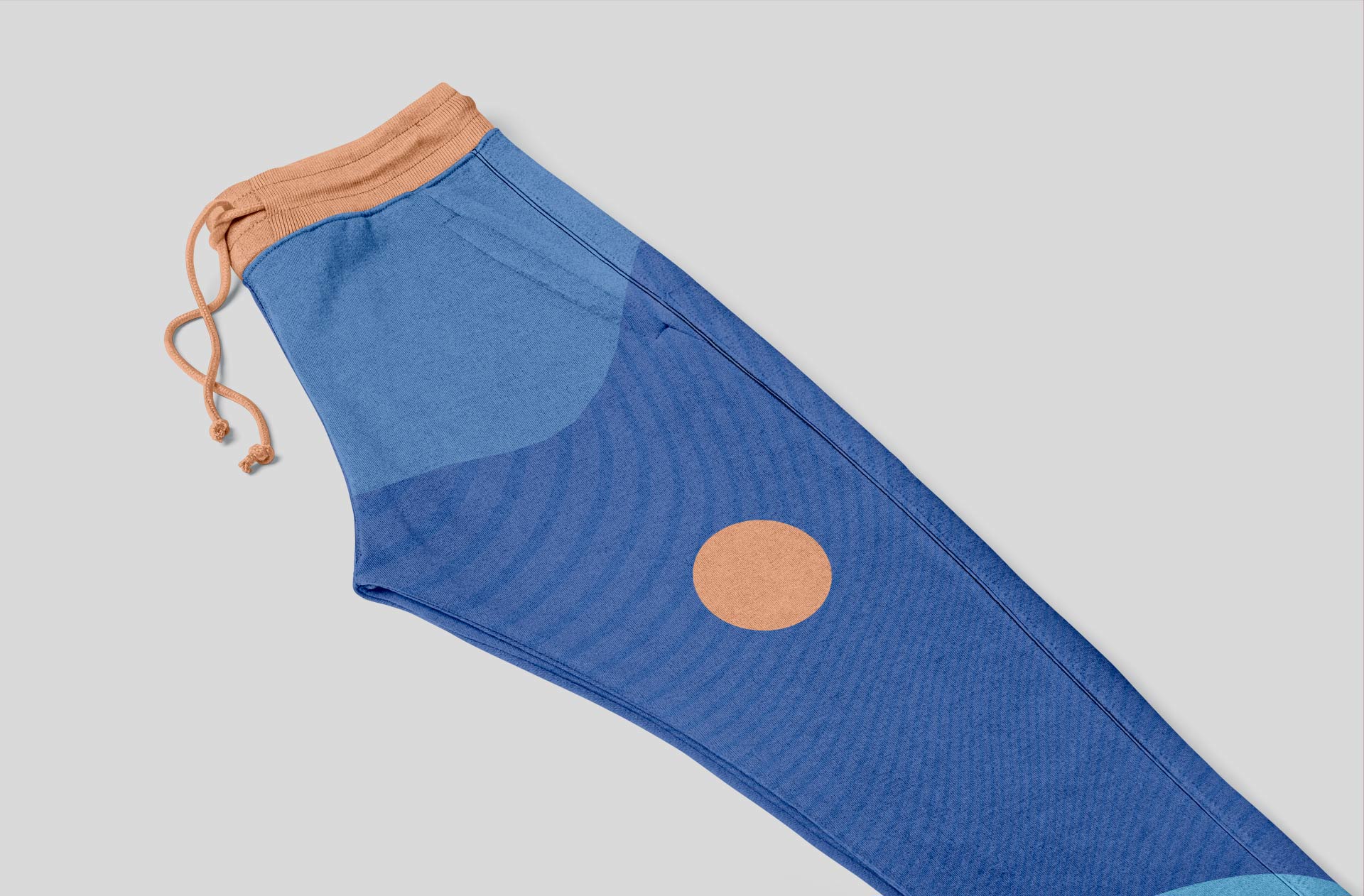 Side View Jogging Pants Mockup Customizable Design