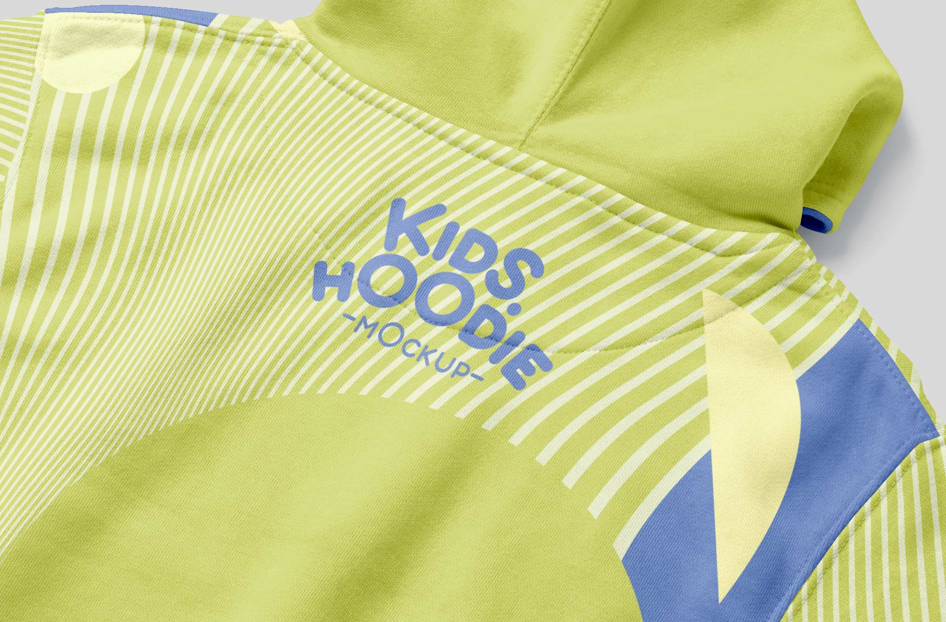 close-up fabric mockup
