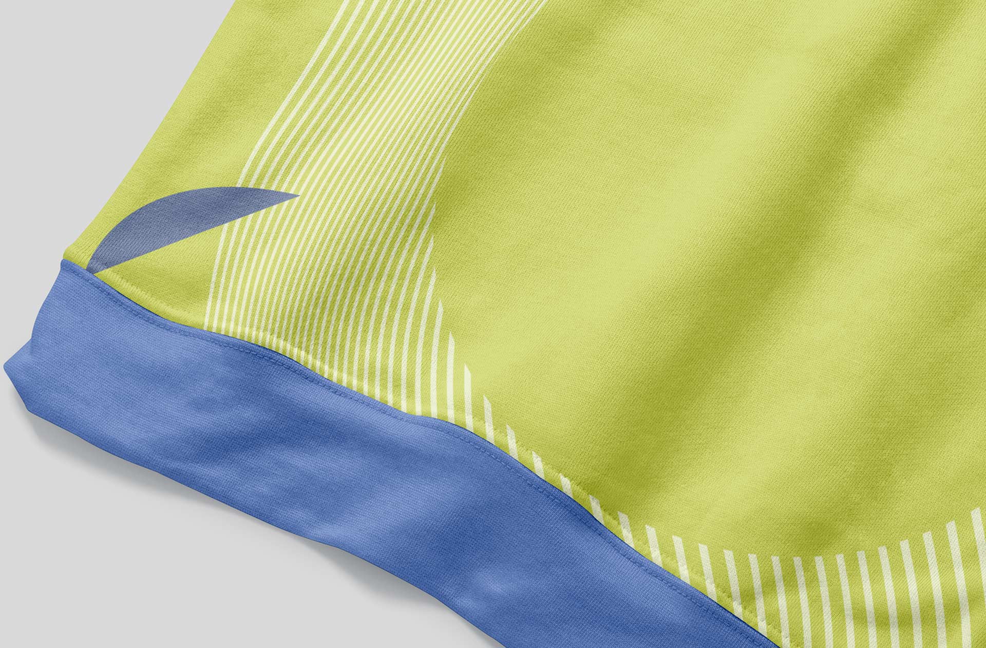 close-up fabric mockup