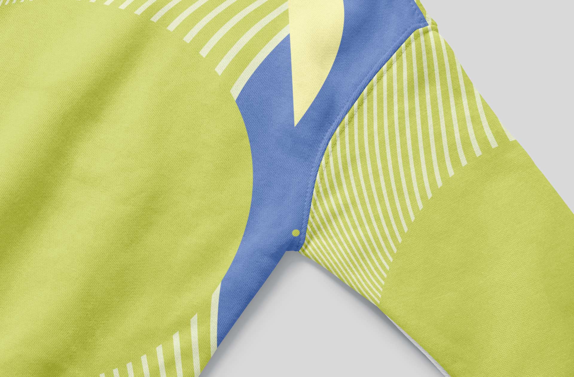 close-up fabric mockup