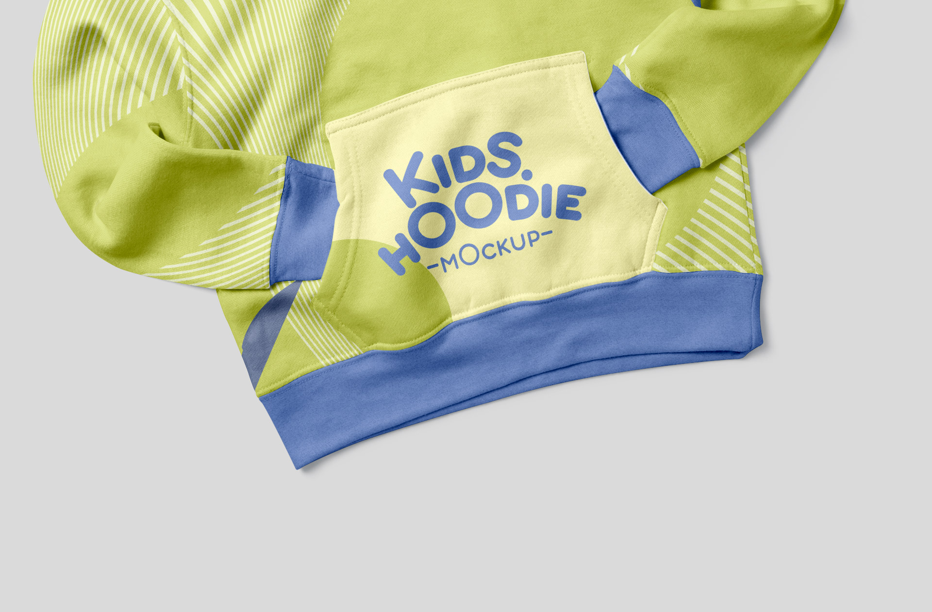 casual kidswear mock-up