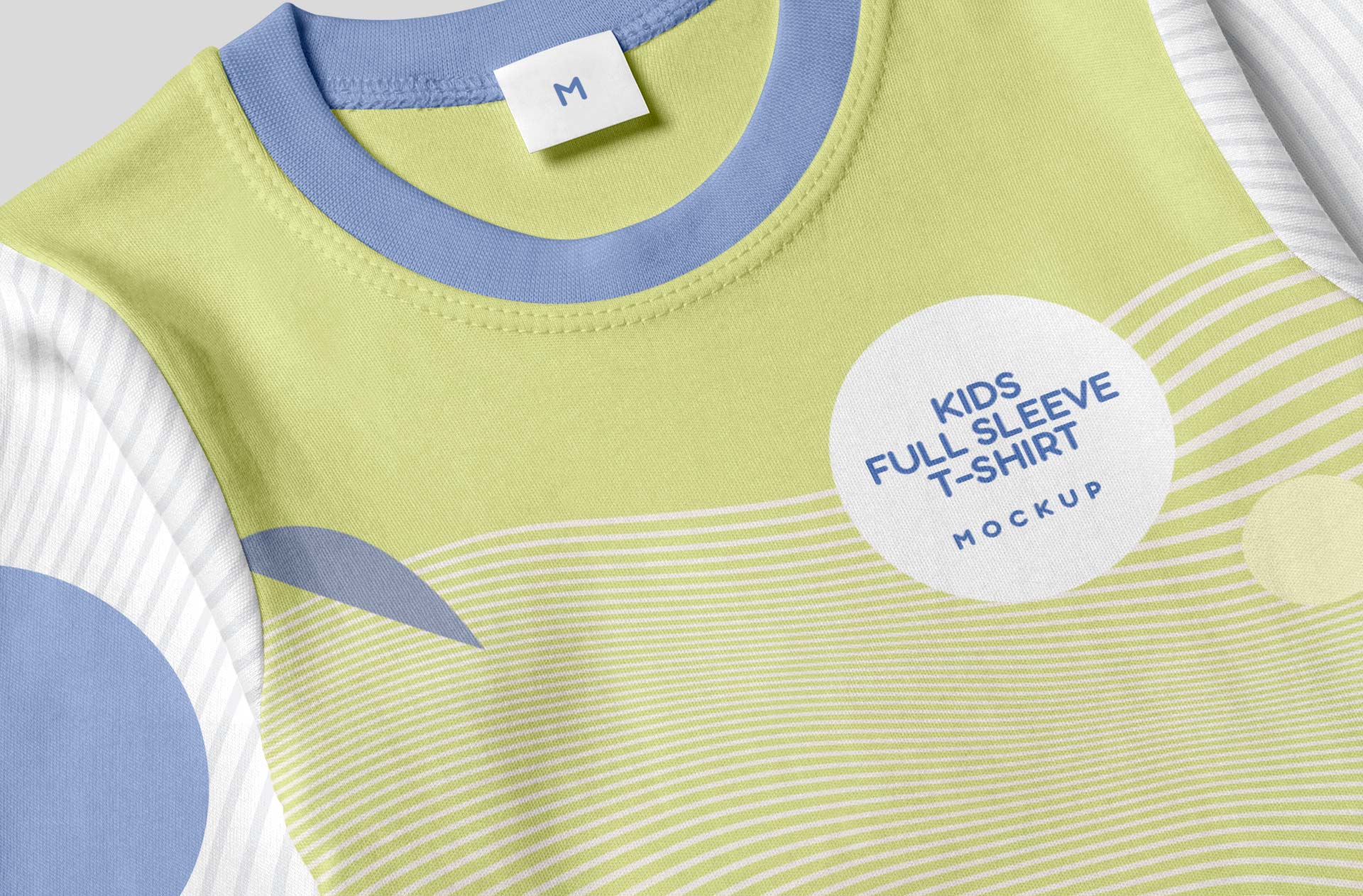 close-up fabric mockup