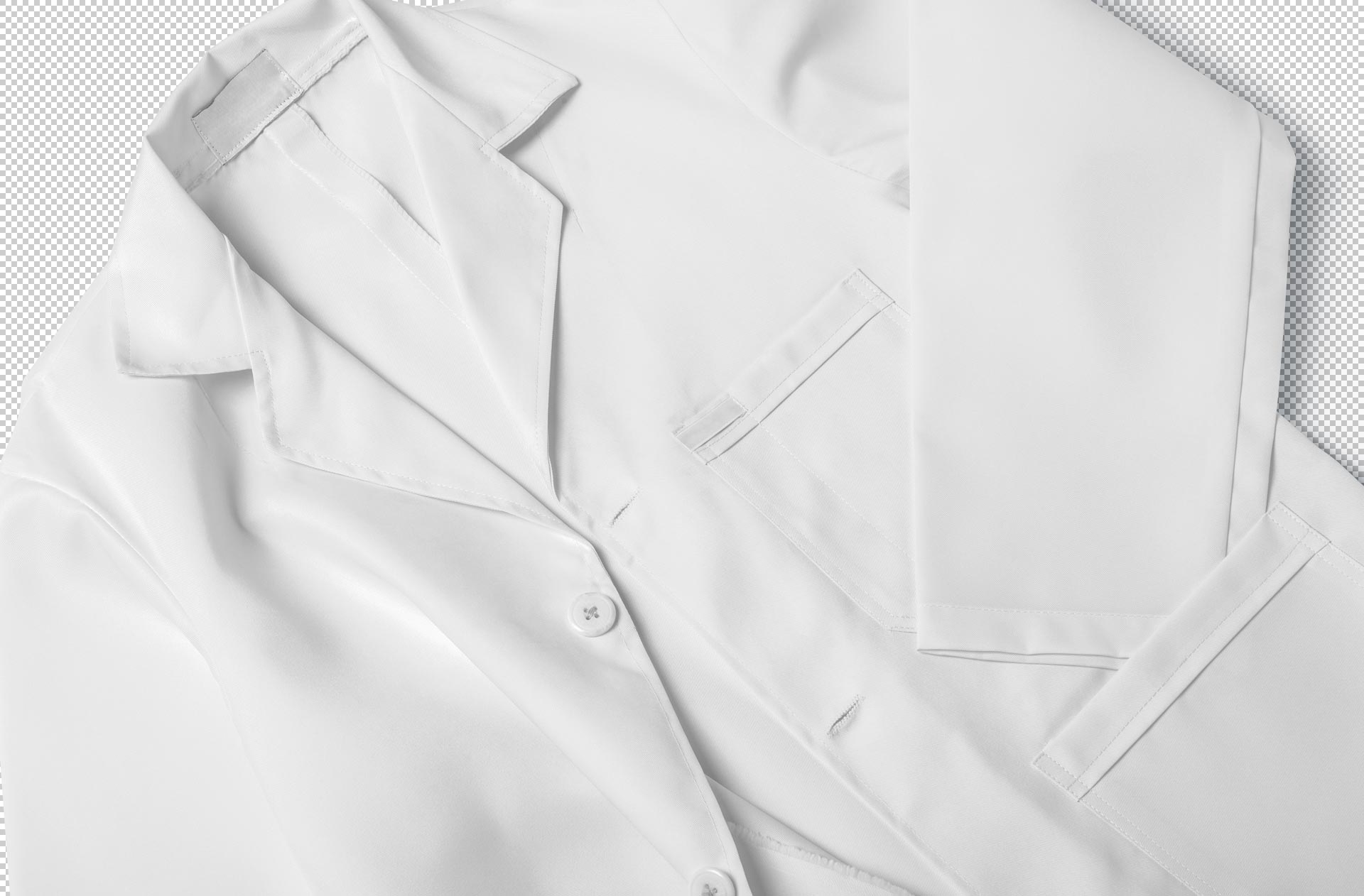 close-up fabric mockup