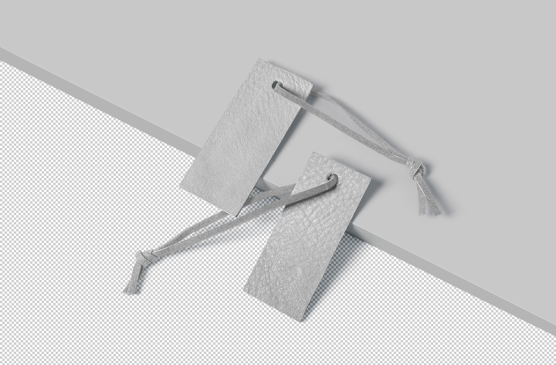 brand identity leather label