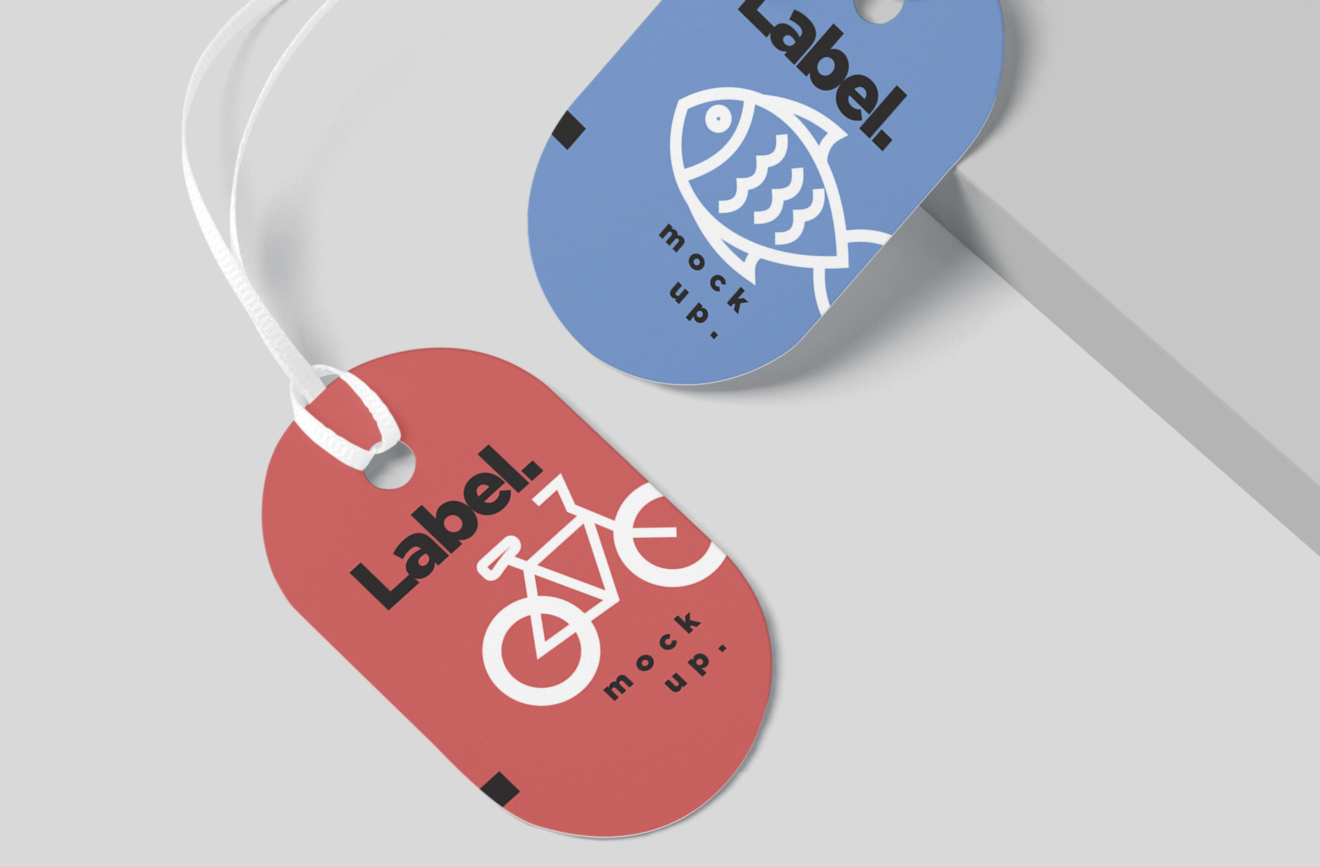 brand identity swing tag