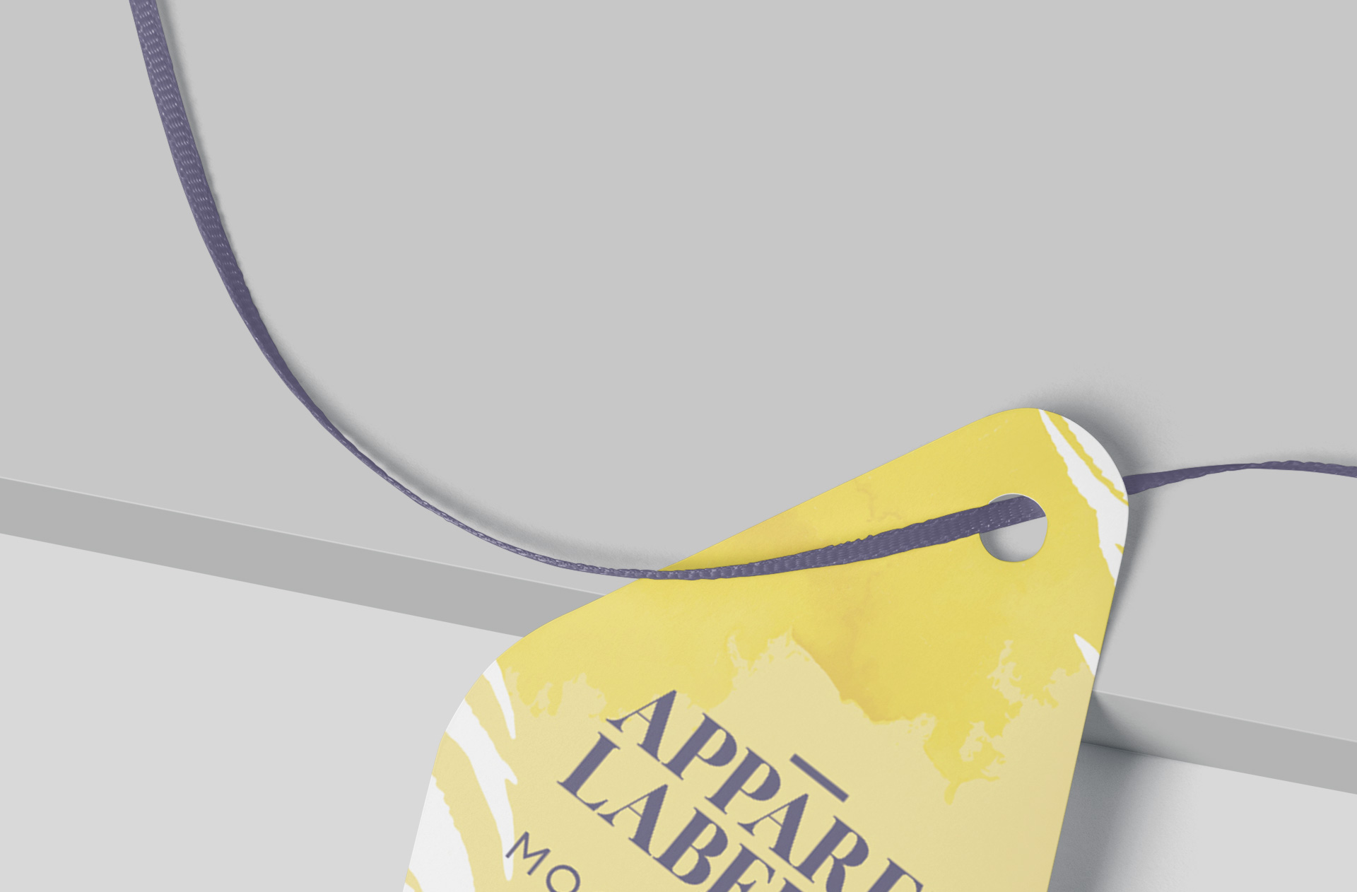 brand identity swing tag