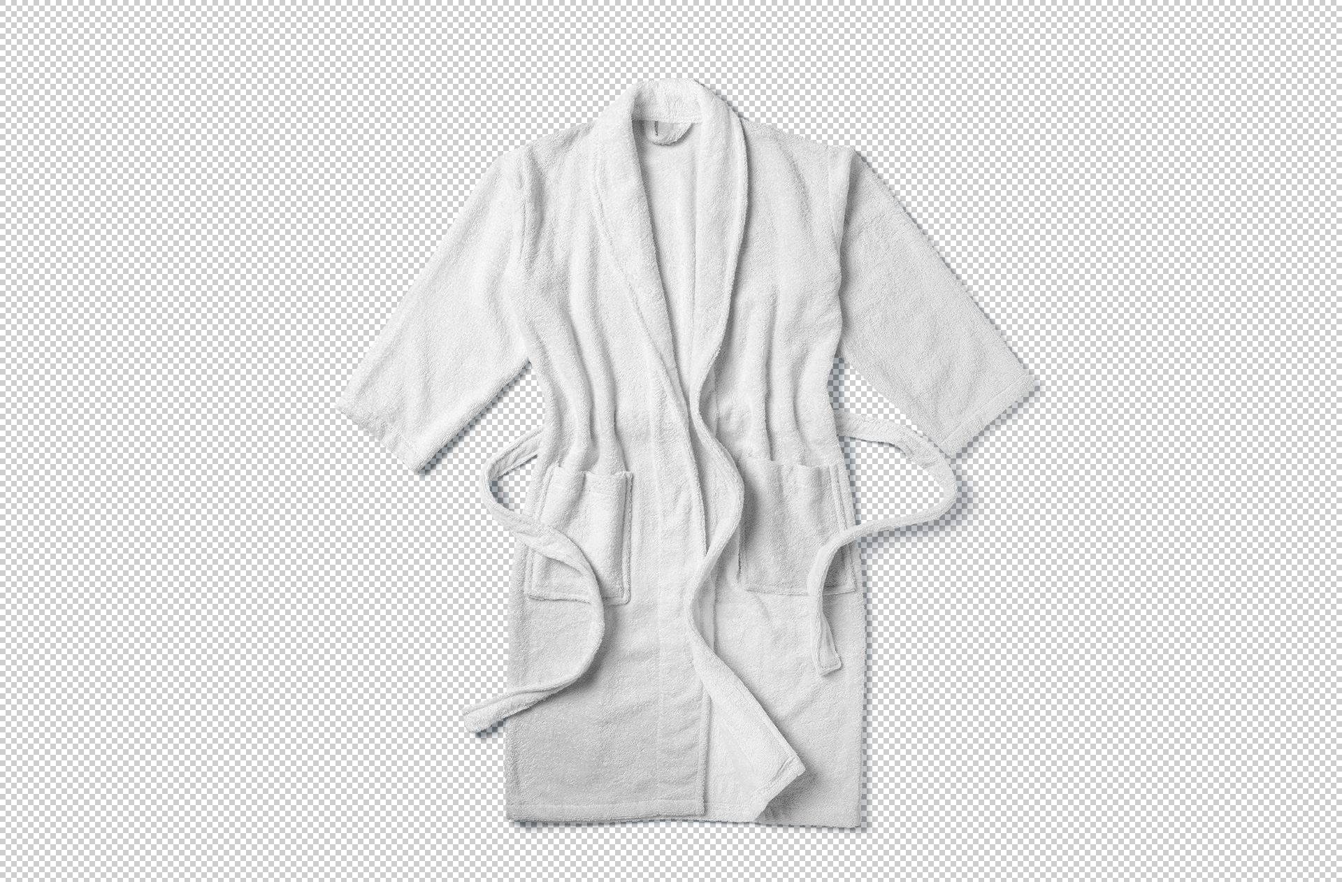 bathrobe mock-up