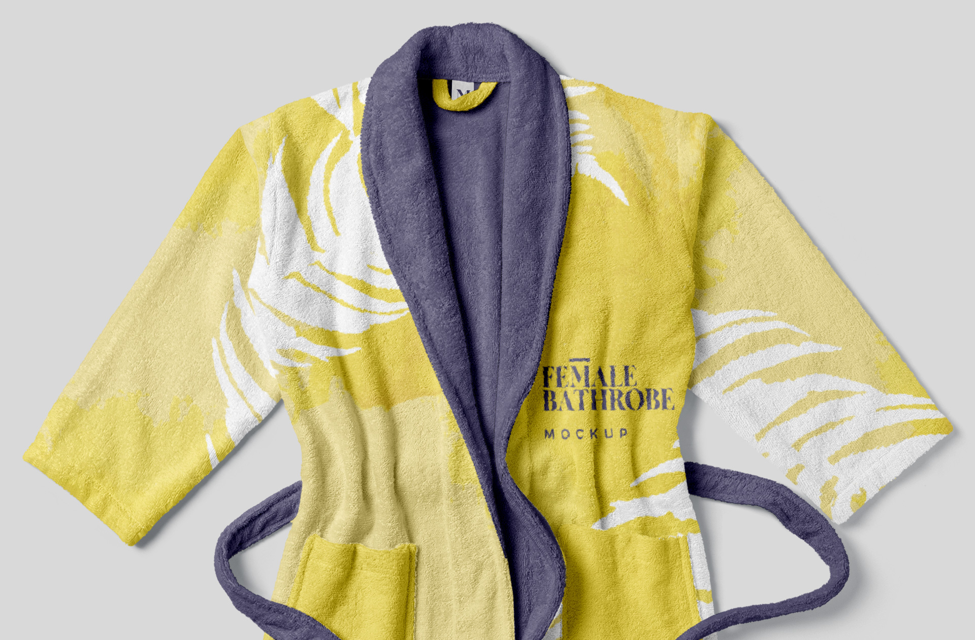 bathrobe mock-up