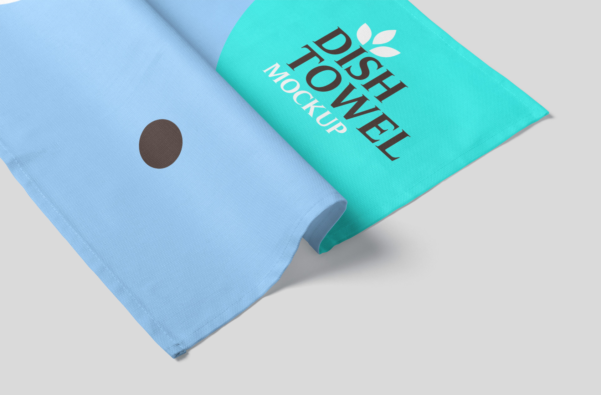 Elegant Tea Towel Mock-up for Branding