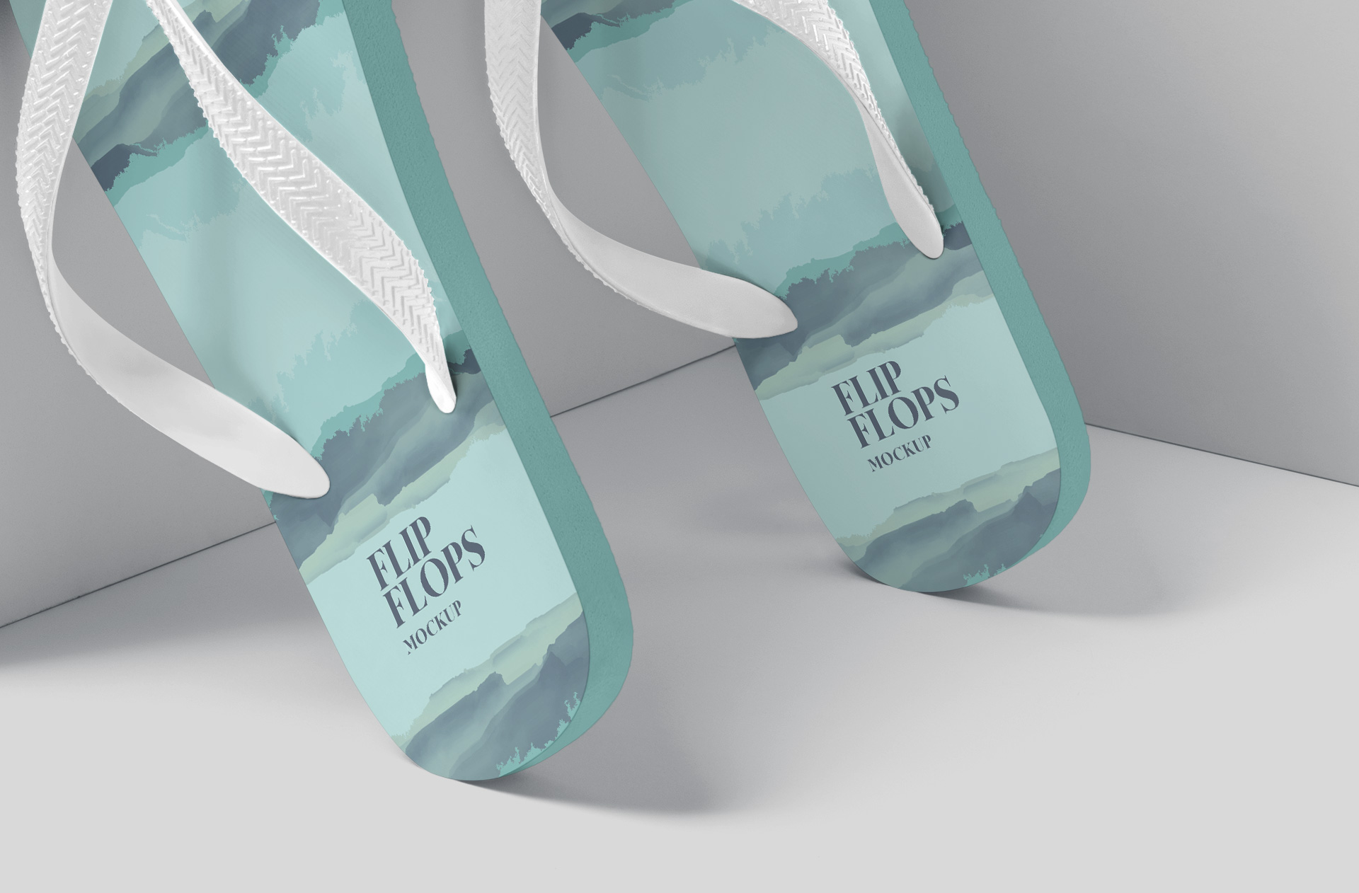 apparel footwear branding mock-up