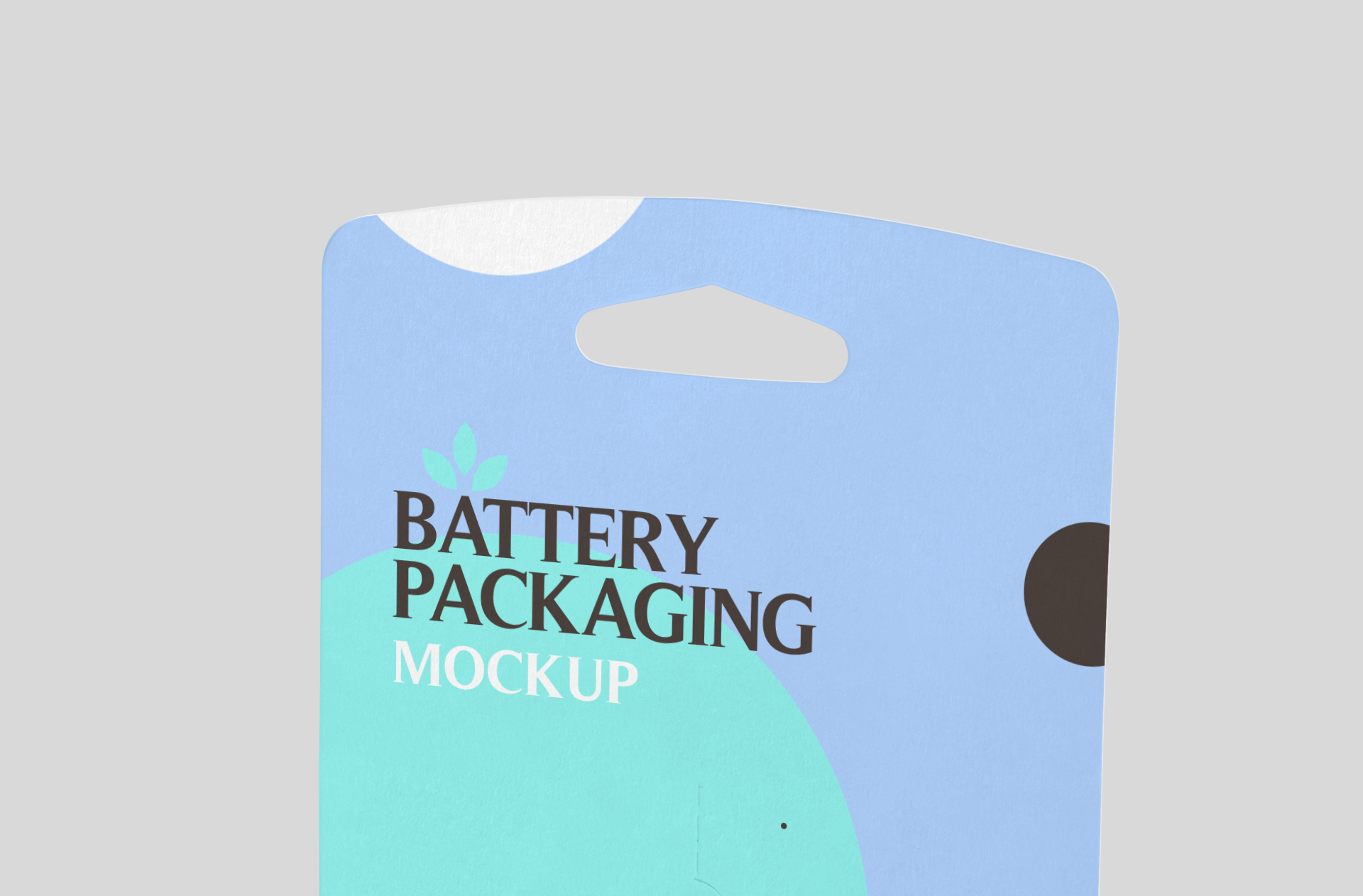 battery packaging mock-up