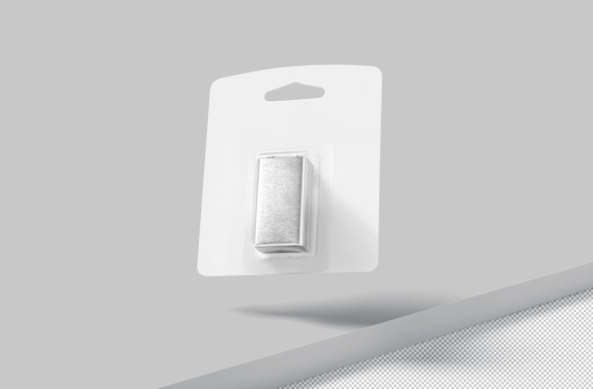 battery blister pack mock-up