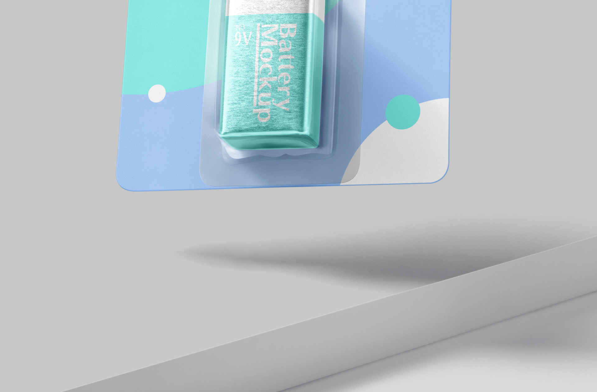 battery blister pack mock-up