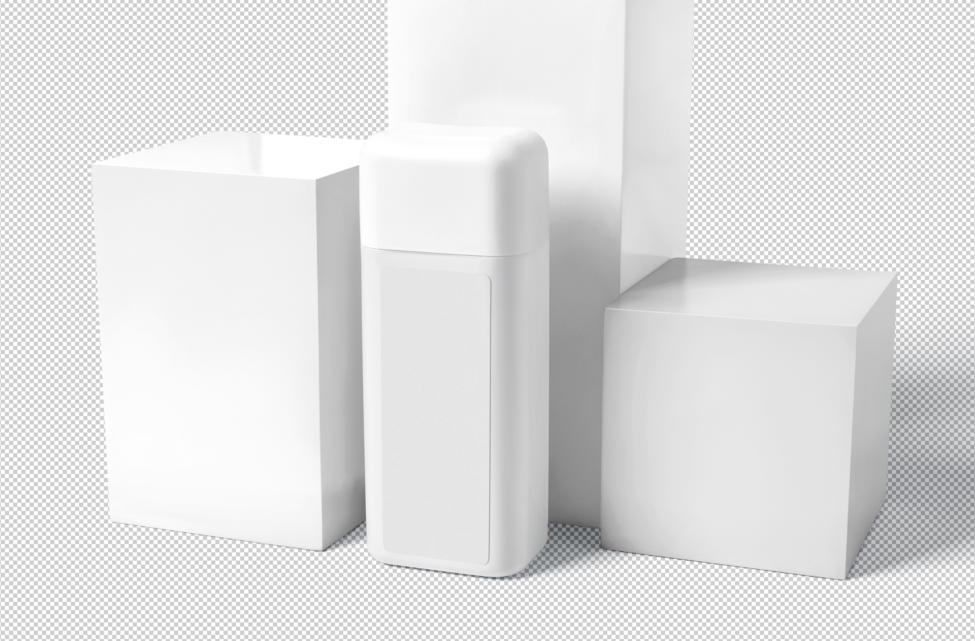 beauty industry packaging mock-up