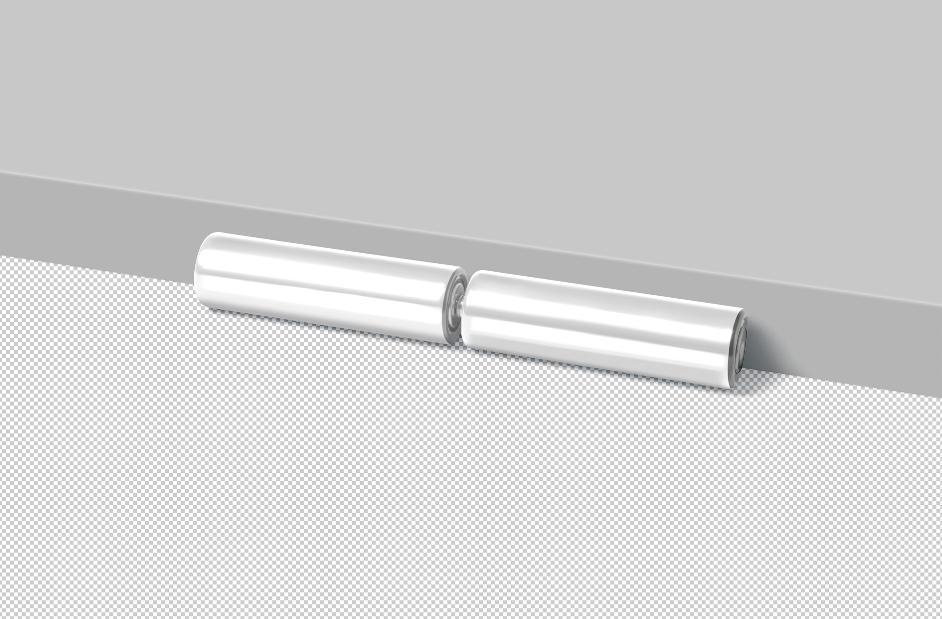 AA battery mock-up