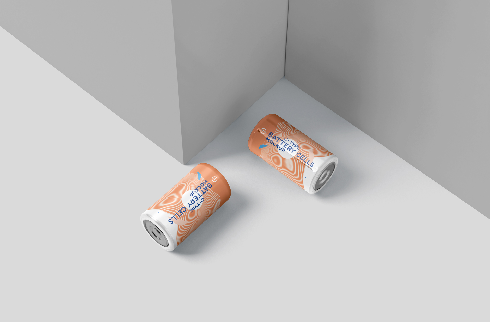 High-Quality C Battery Mock-up