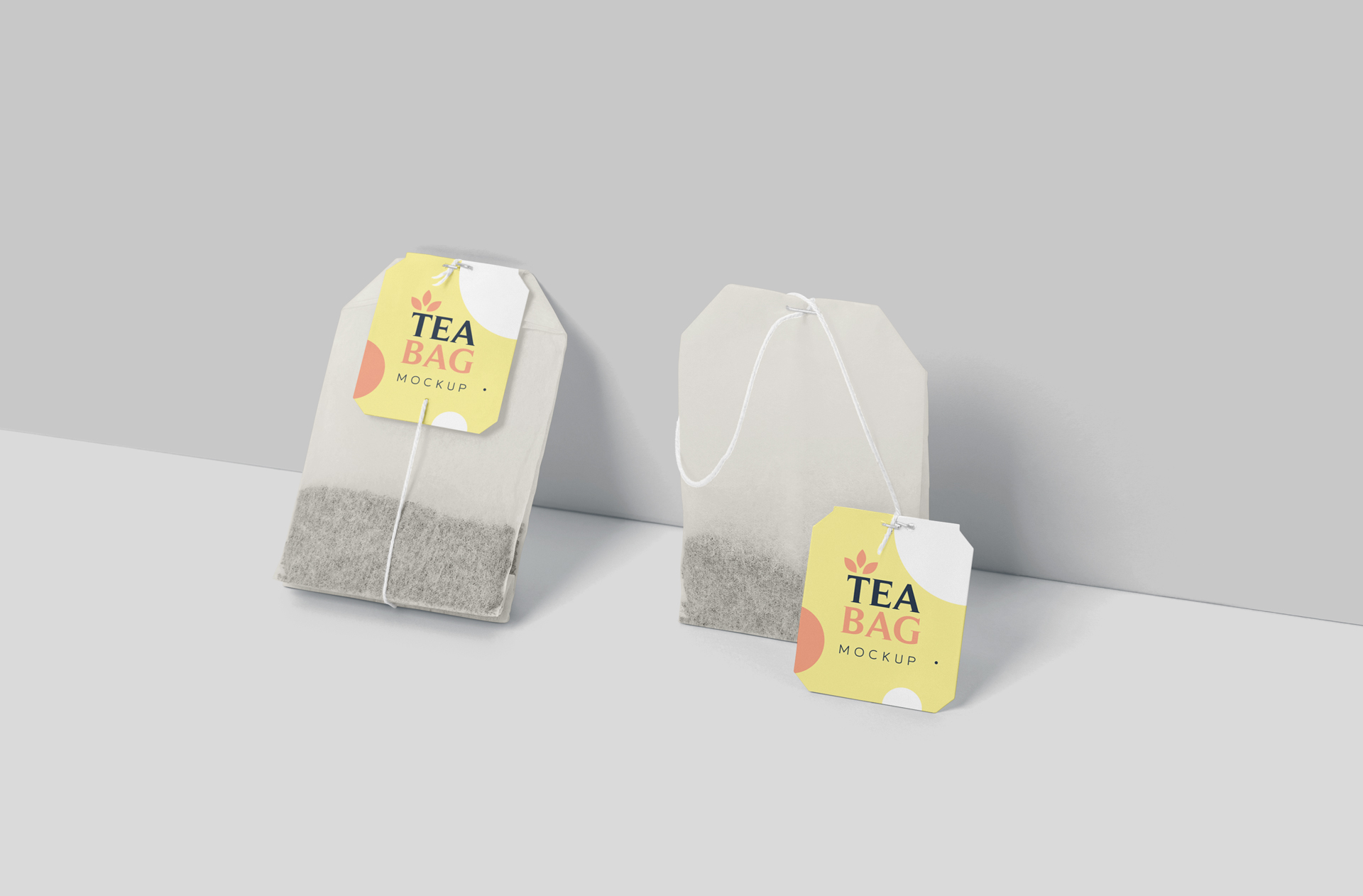 Eco-Friendly Tea Bag Mockup for Sustainable Branding