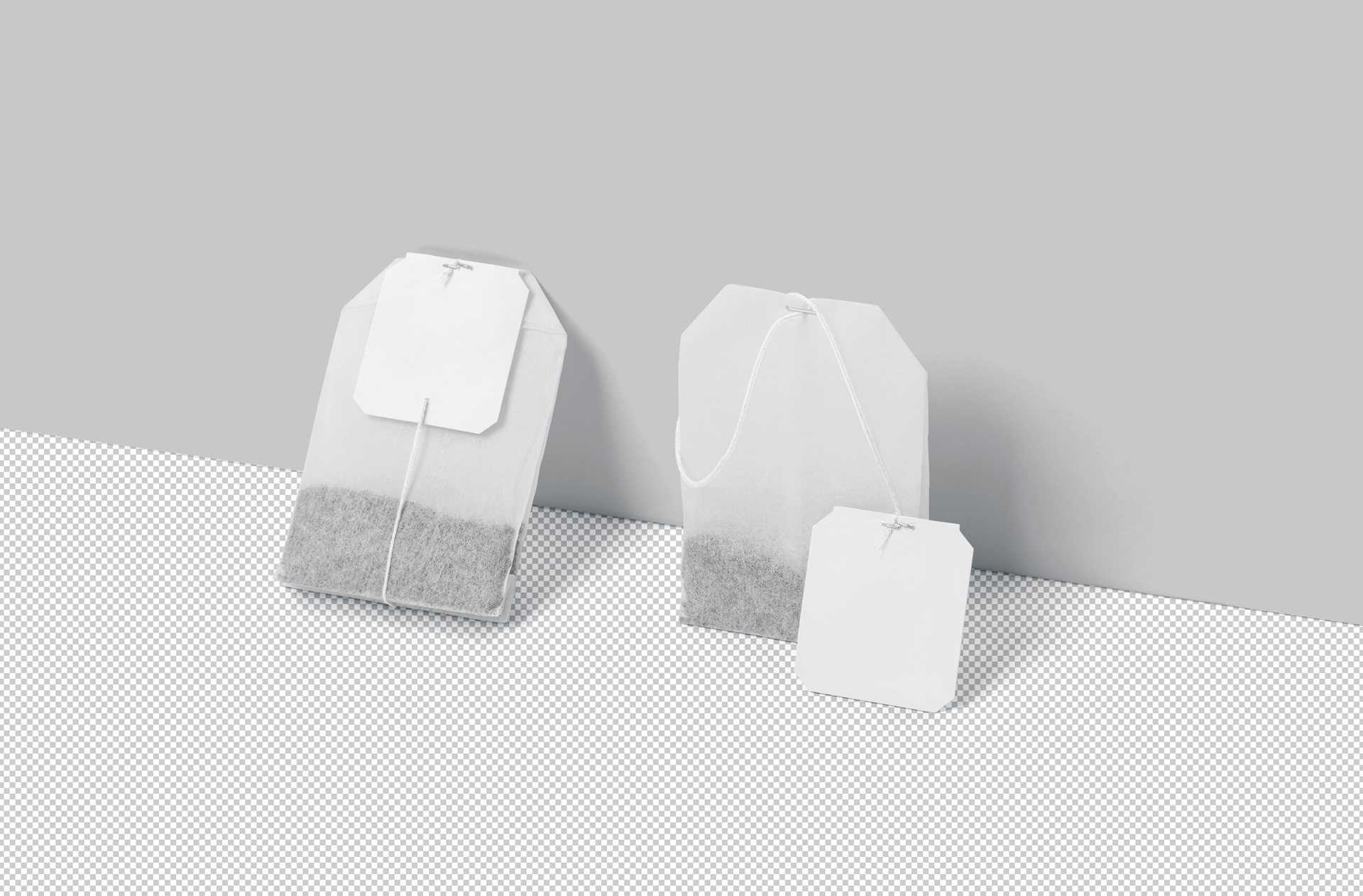 Eco-Friendly Tea Bag Mockup for Sustainable Branding