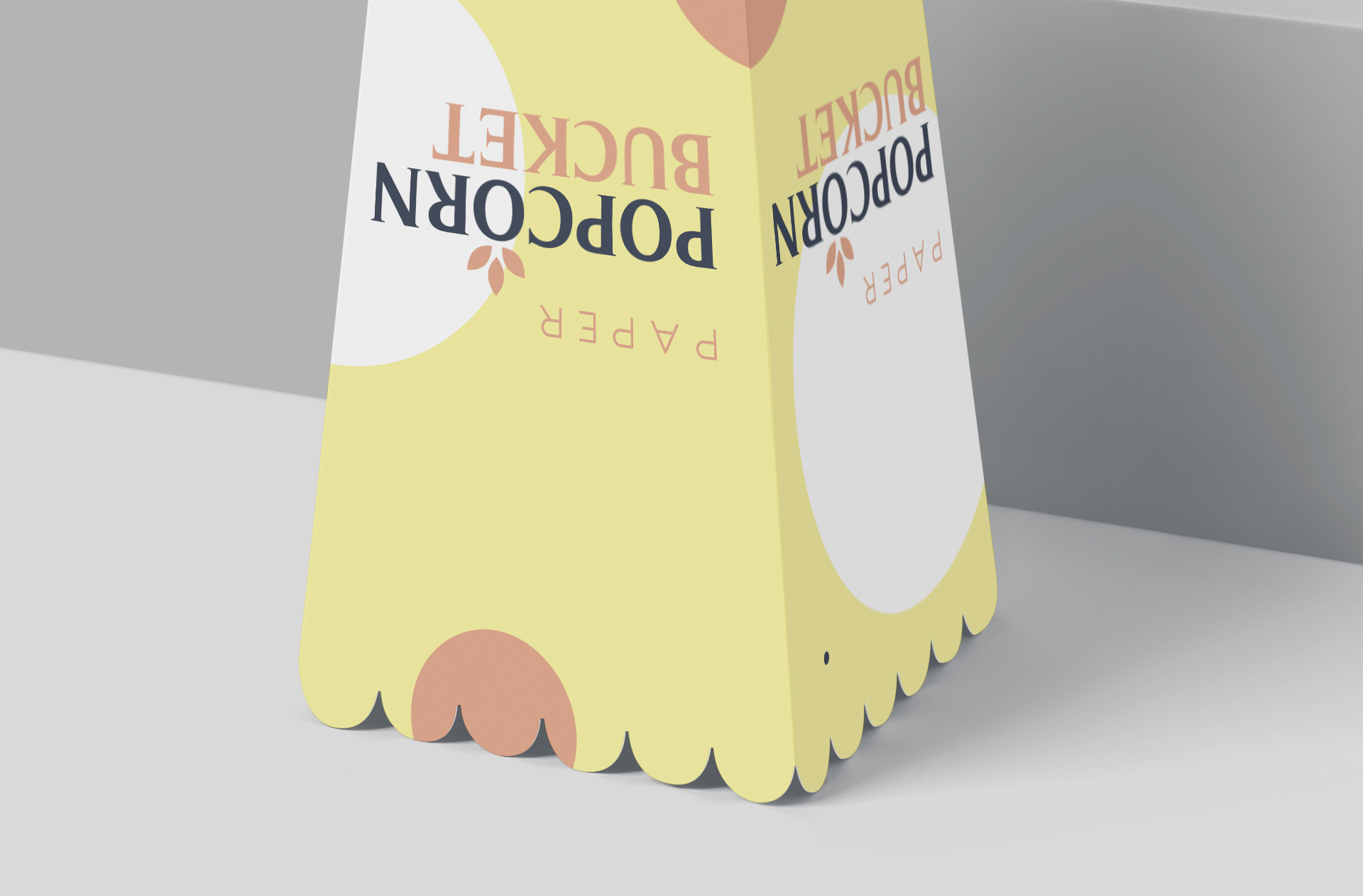 customizable popcorn tub