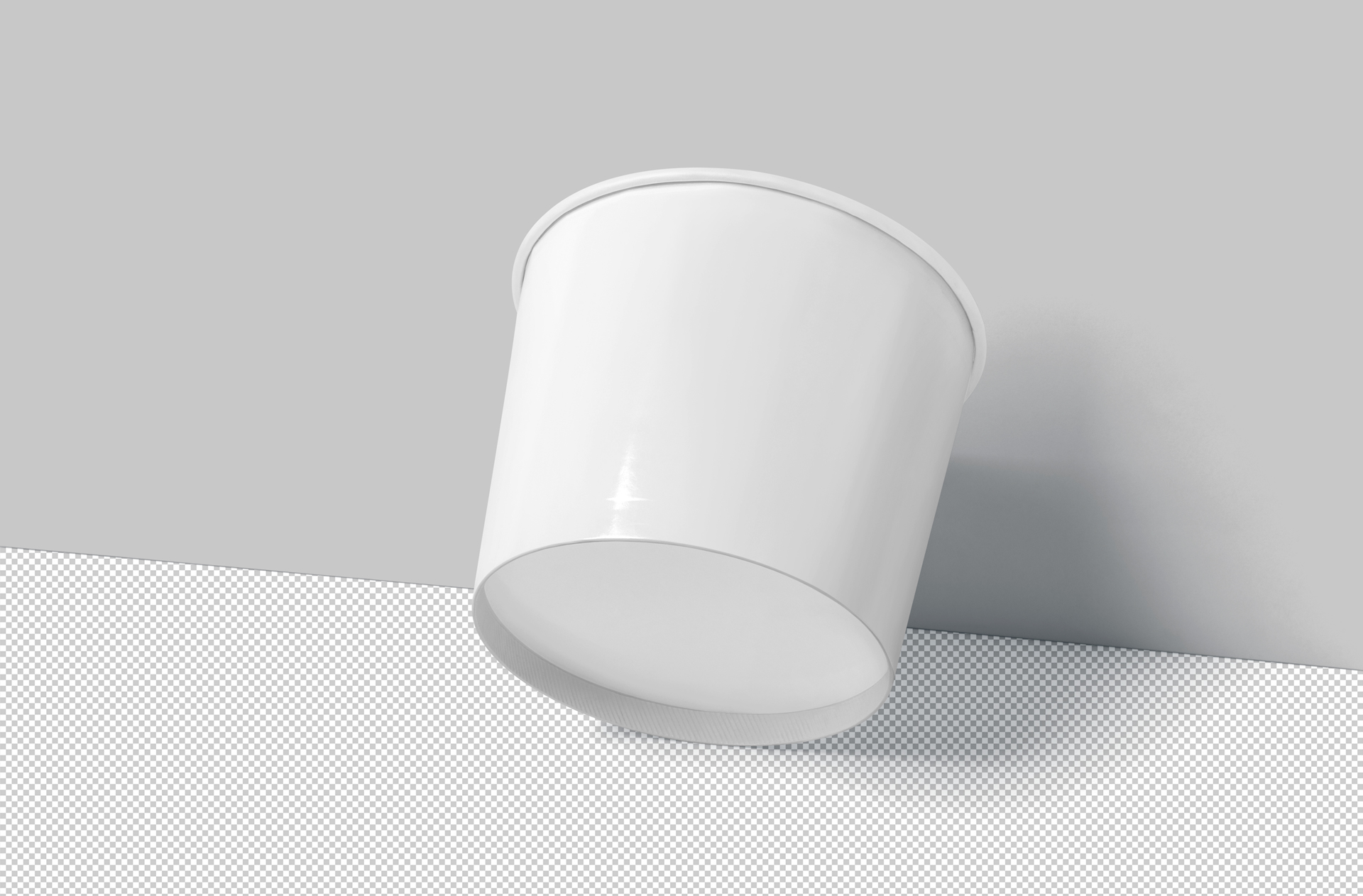 cinema food box mockup