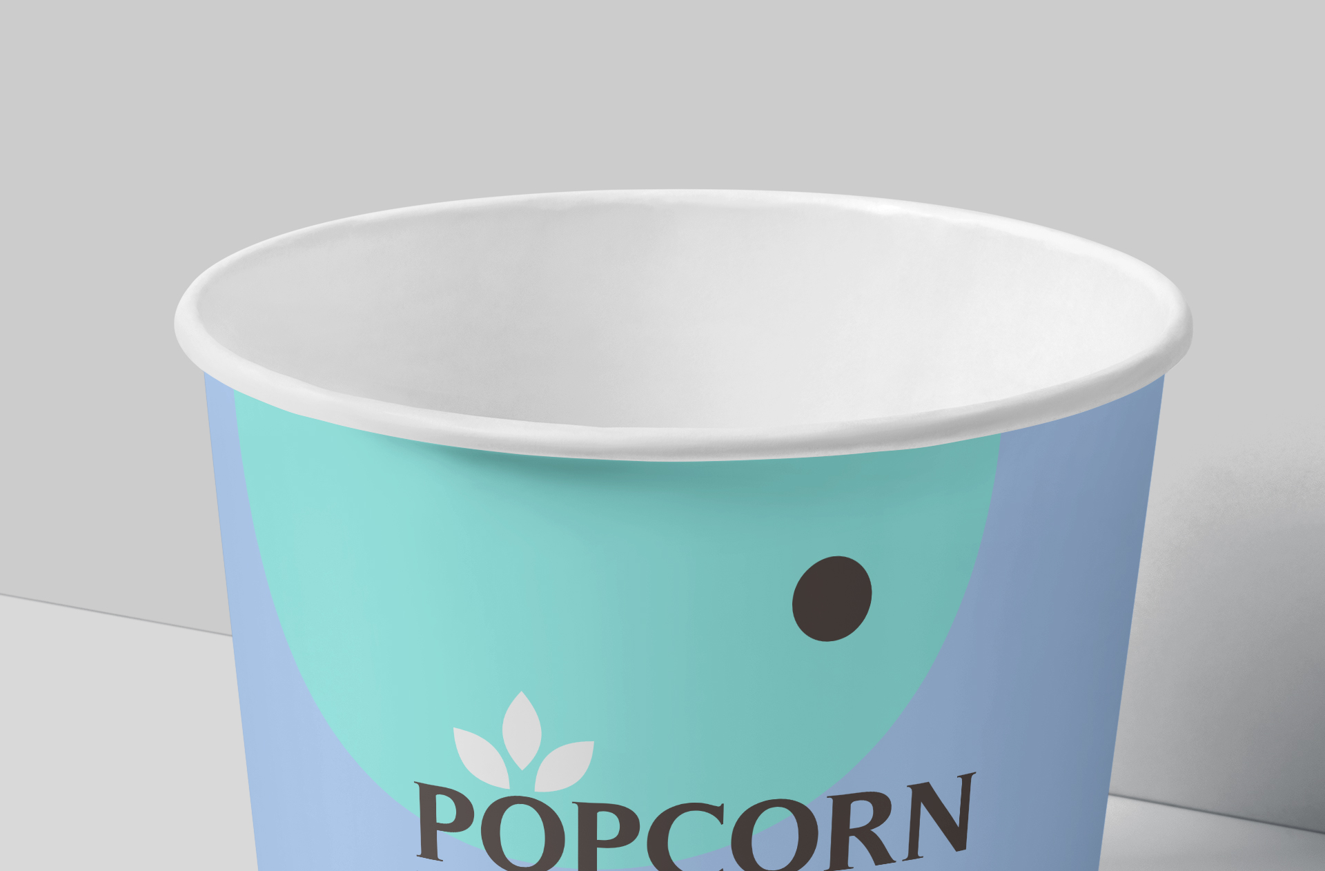 customizable popcorn tub