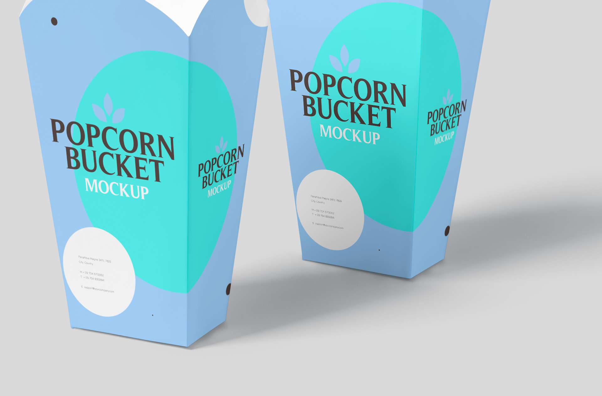 creative food box mockup