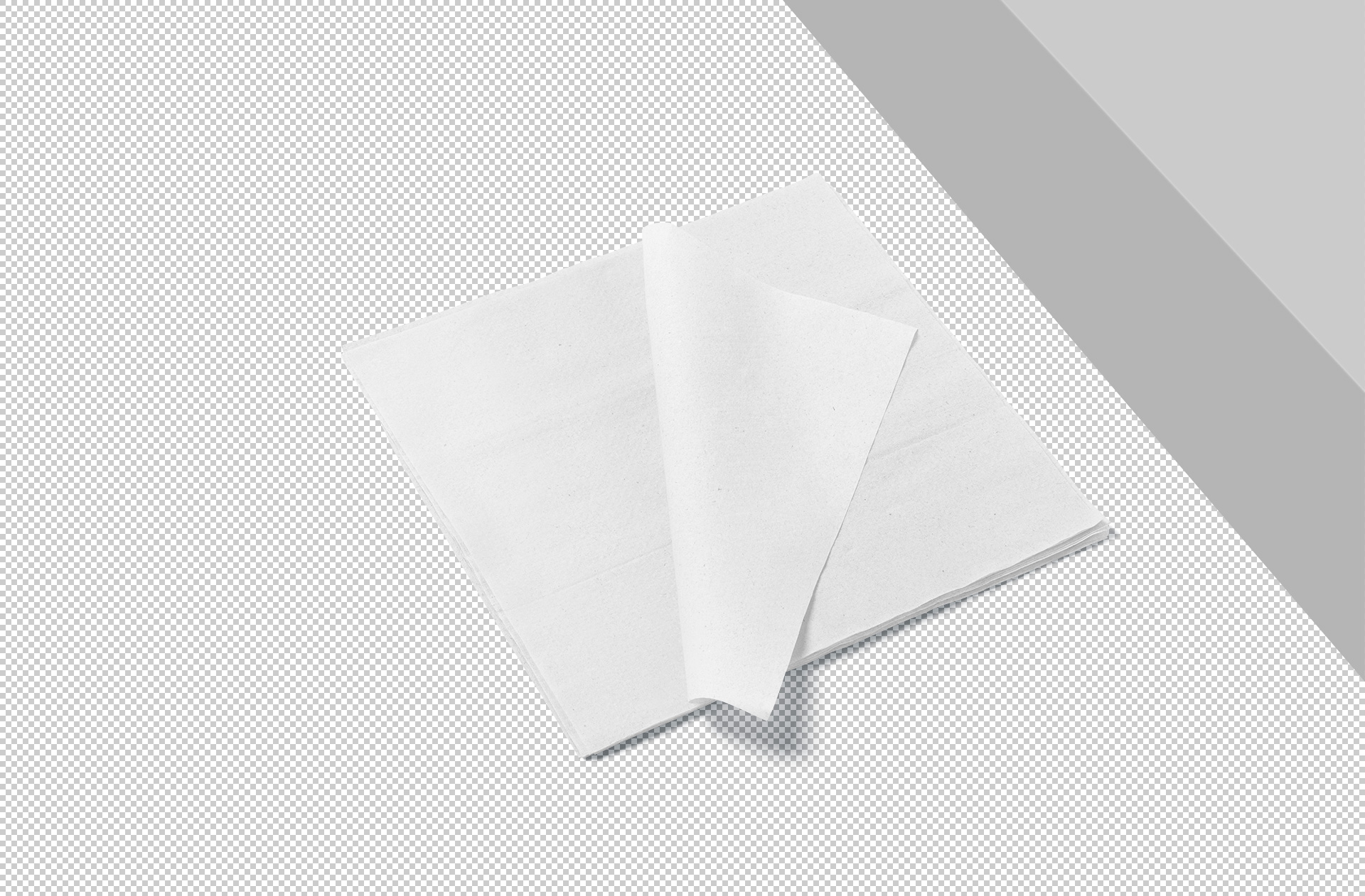 modern takeaway napkin