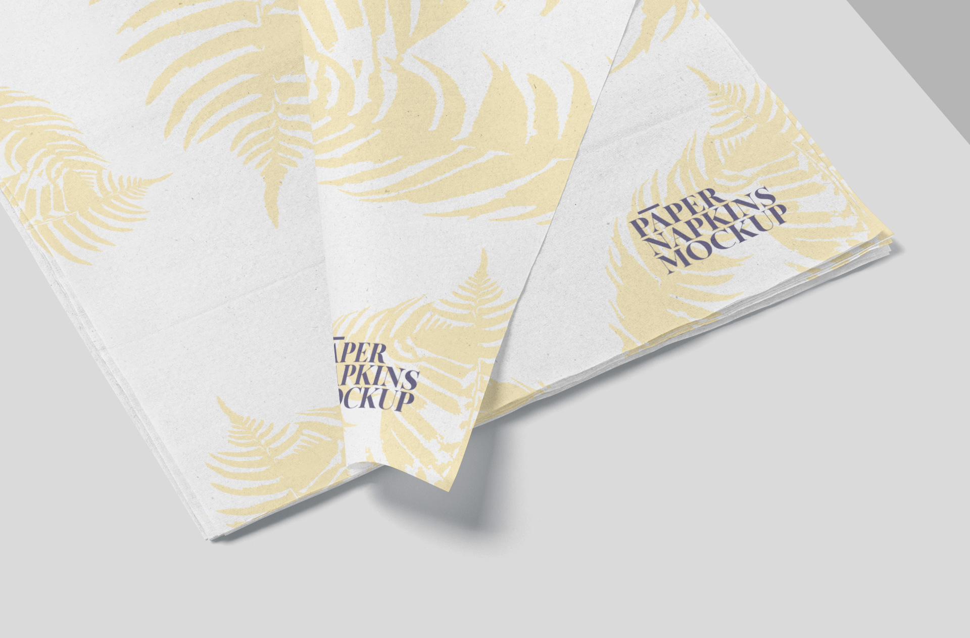 modern takeaway napkin