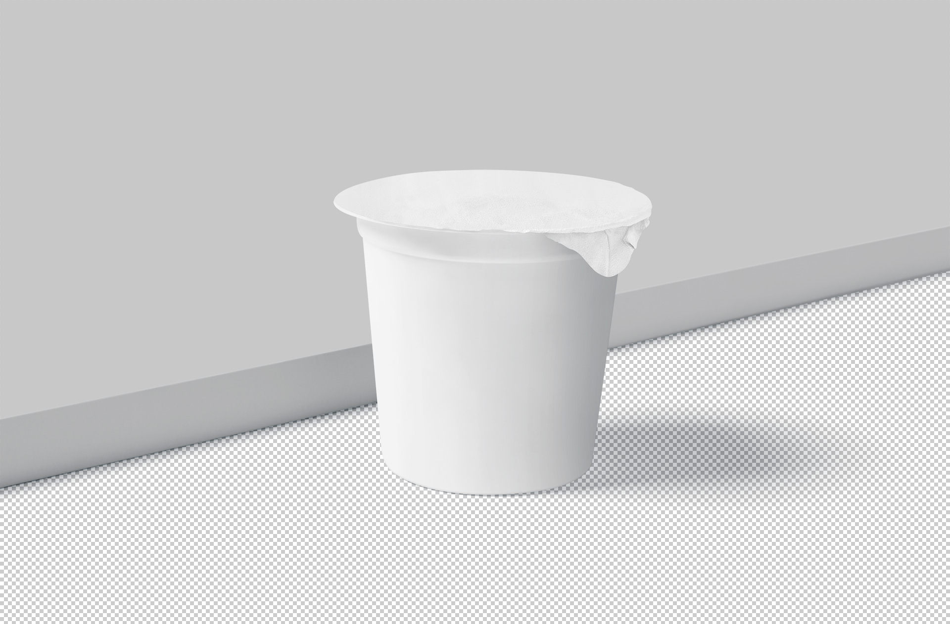 dairy packaging mock-up