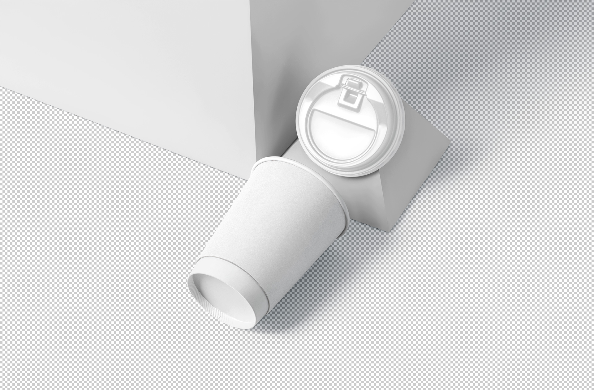 barista cup mockup