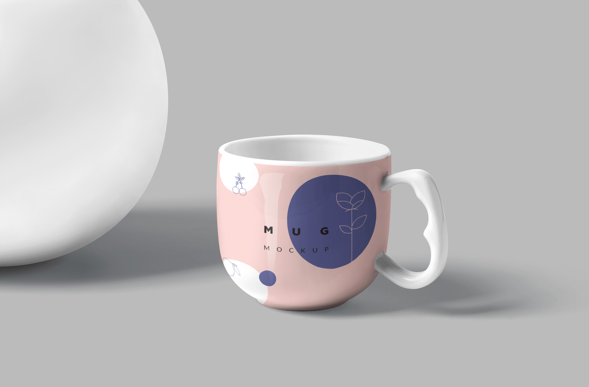 Realistic Ceramic Mug Mockup for Branding