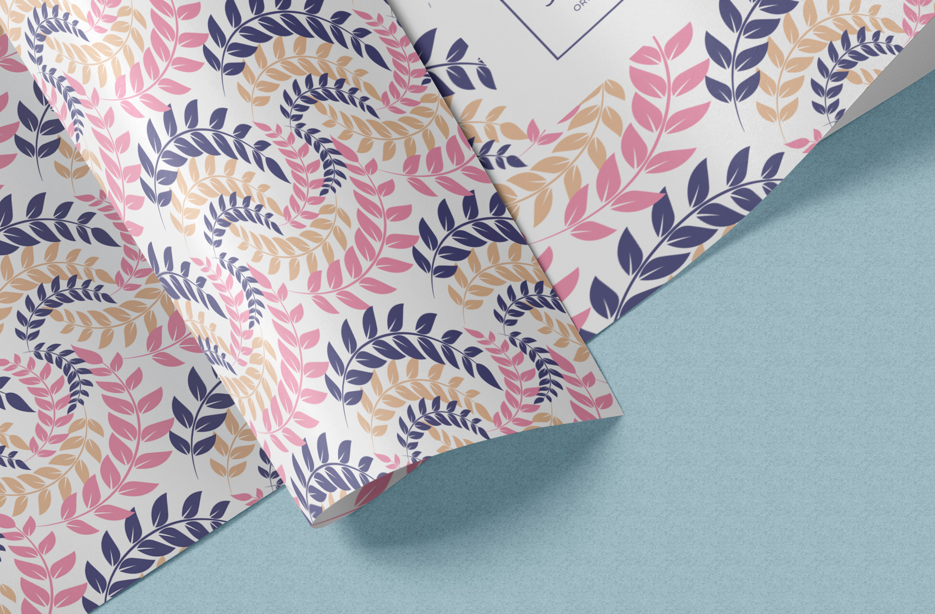 custom wrapping mock-up