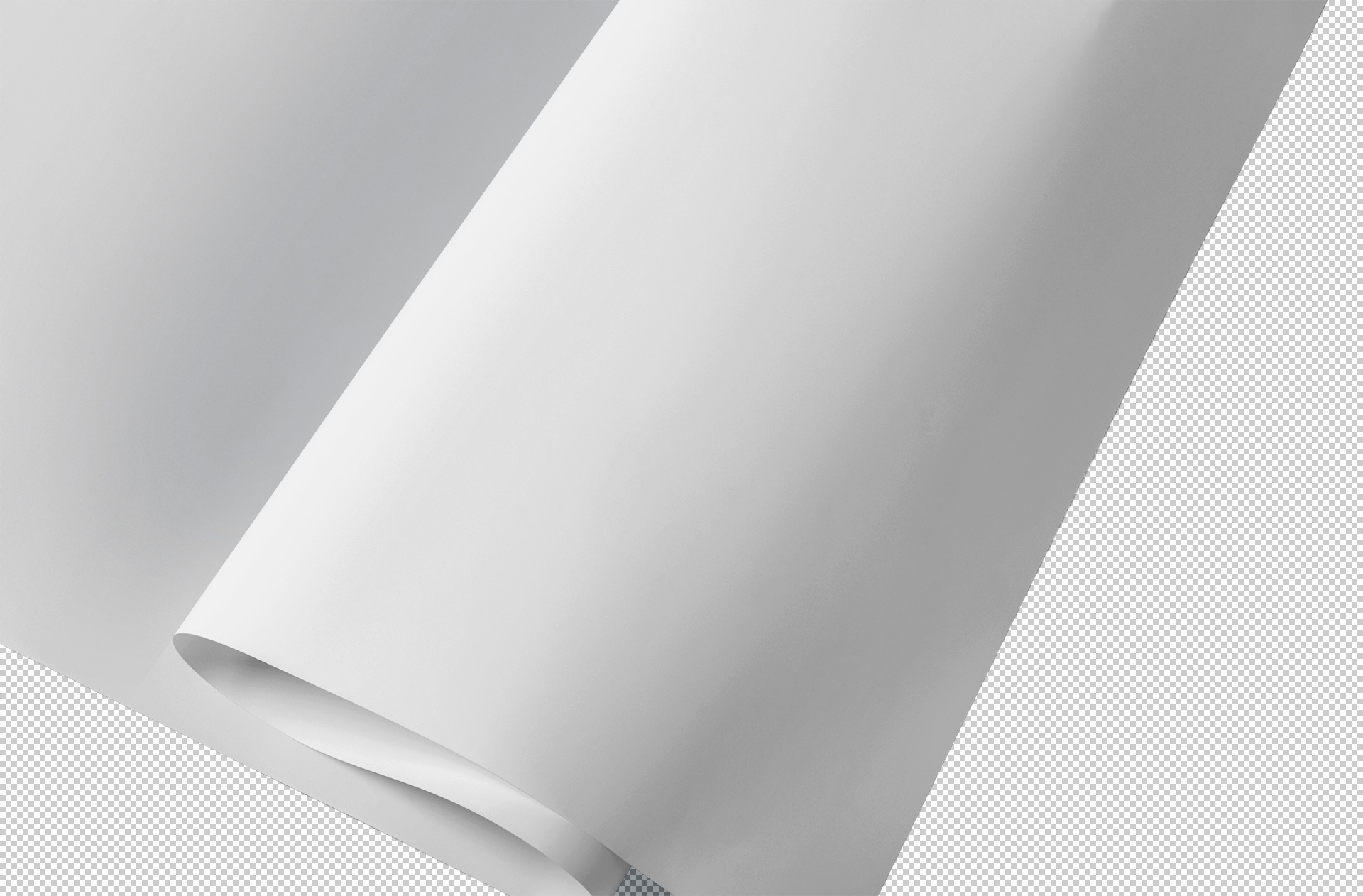elegant paper mock-up