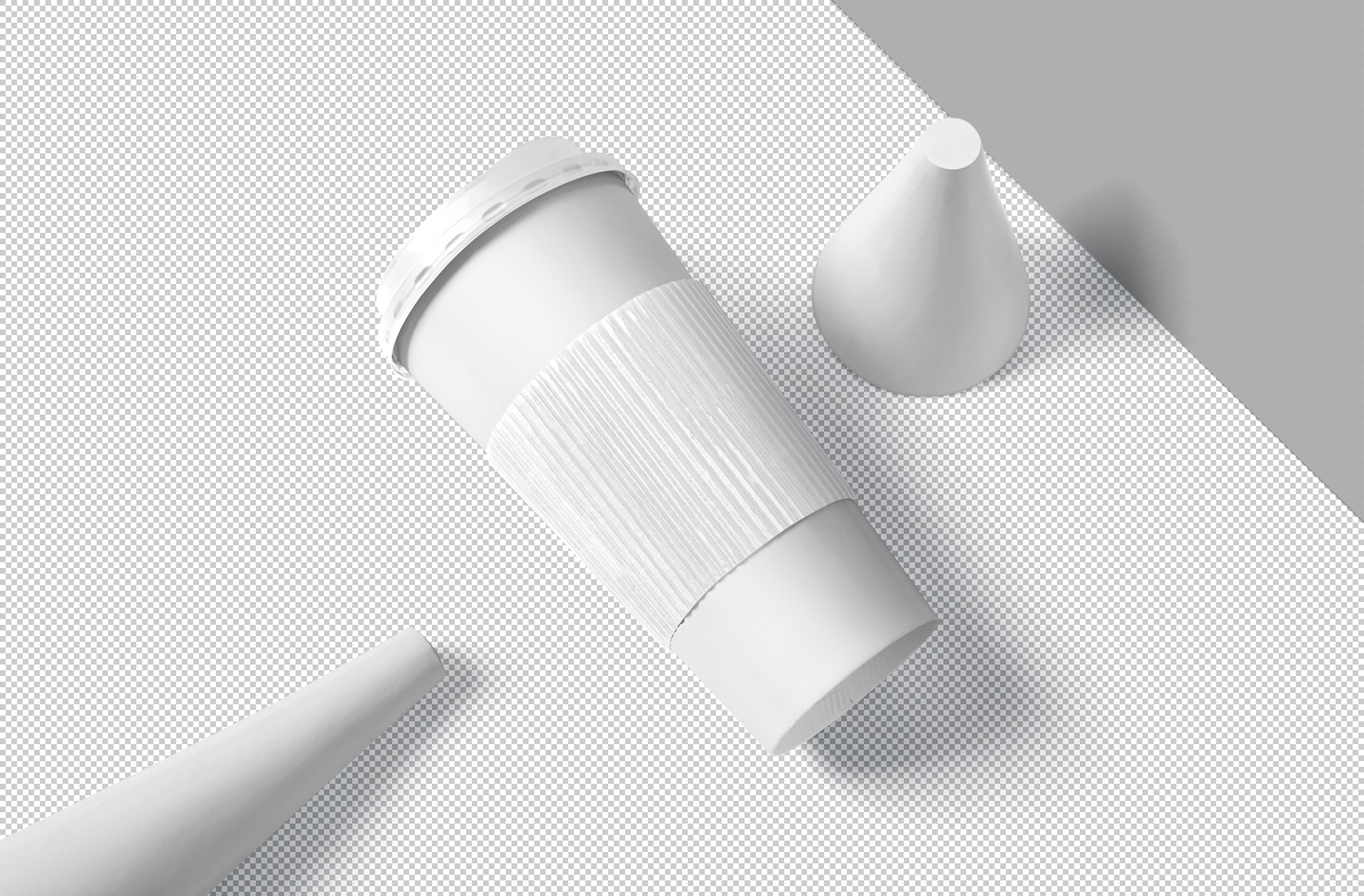 barista coffee branding mockup
