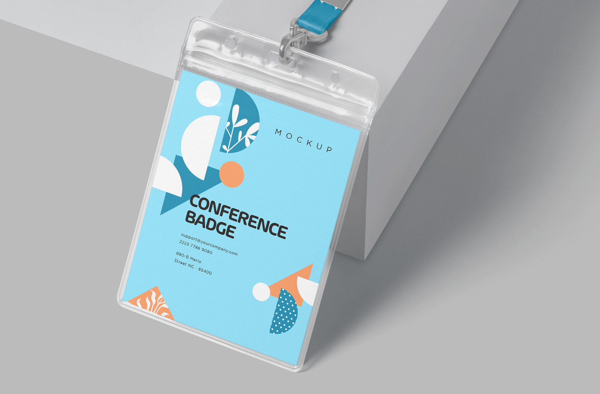 business ID card PSD