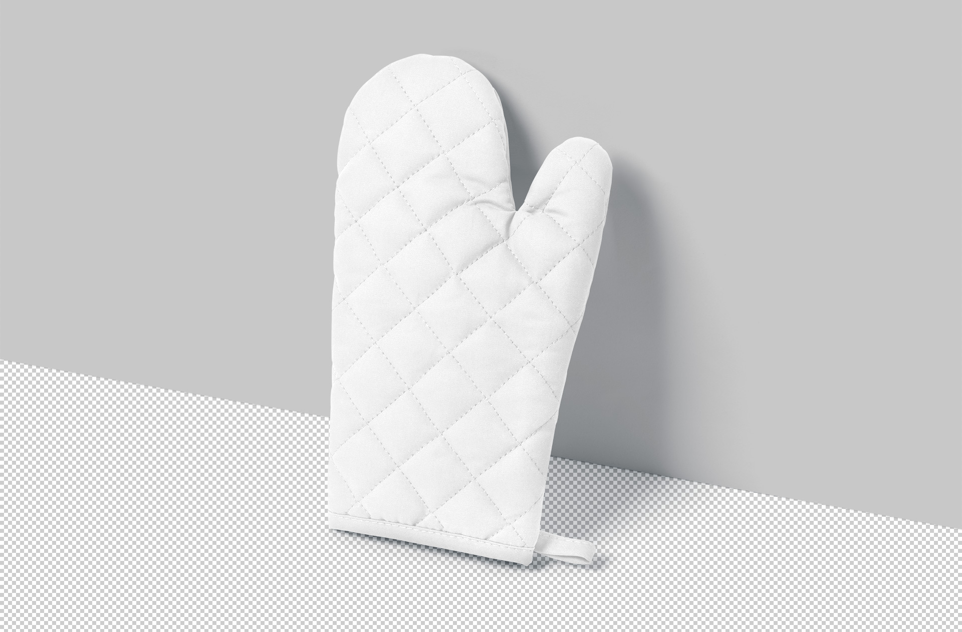 baking mitts mockup