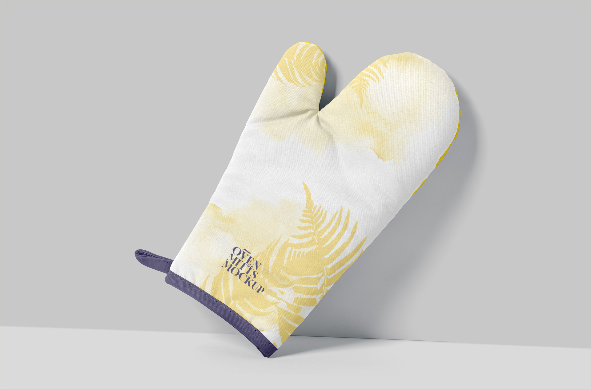 Oven Glove Mock-up Customizable Kitchen Accessory