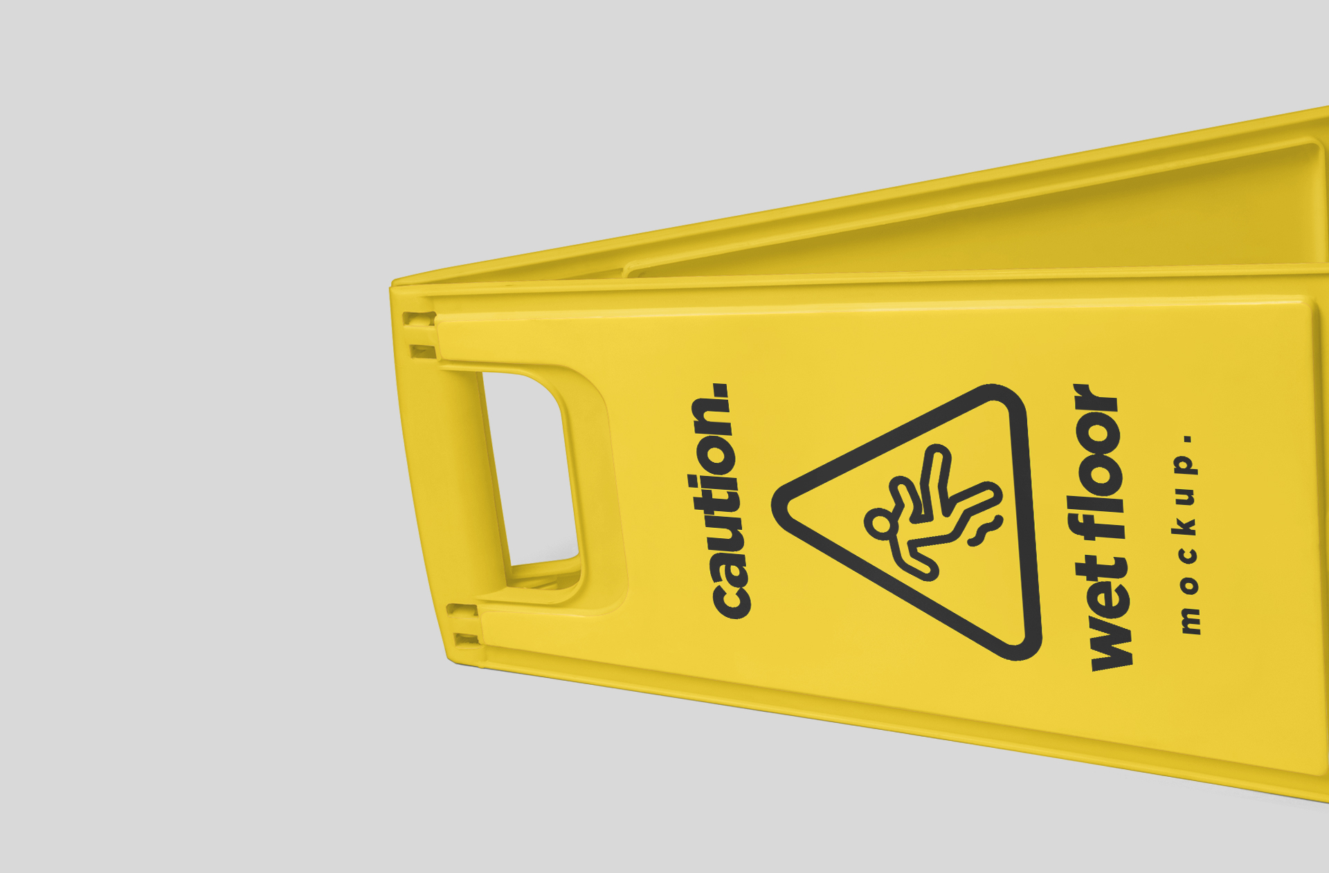 commercial signage mockup