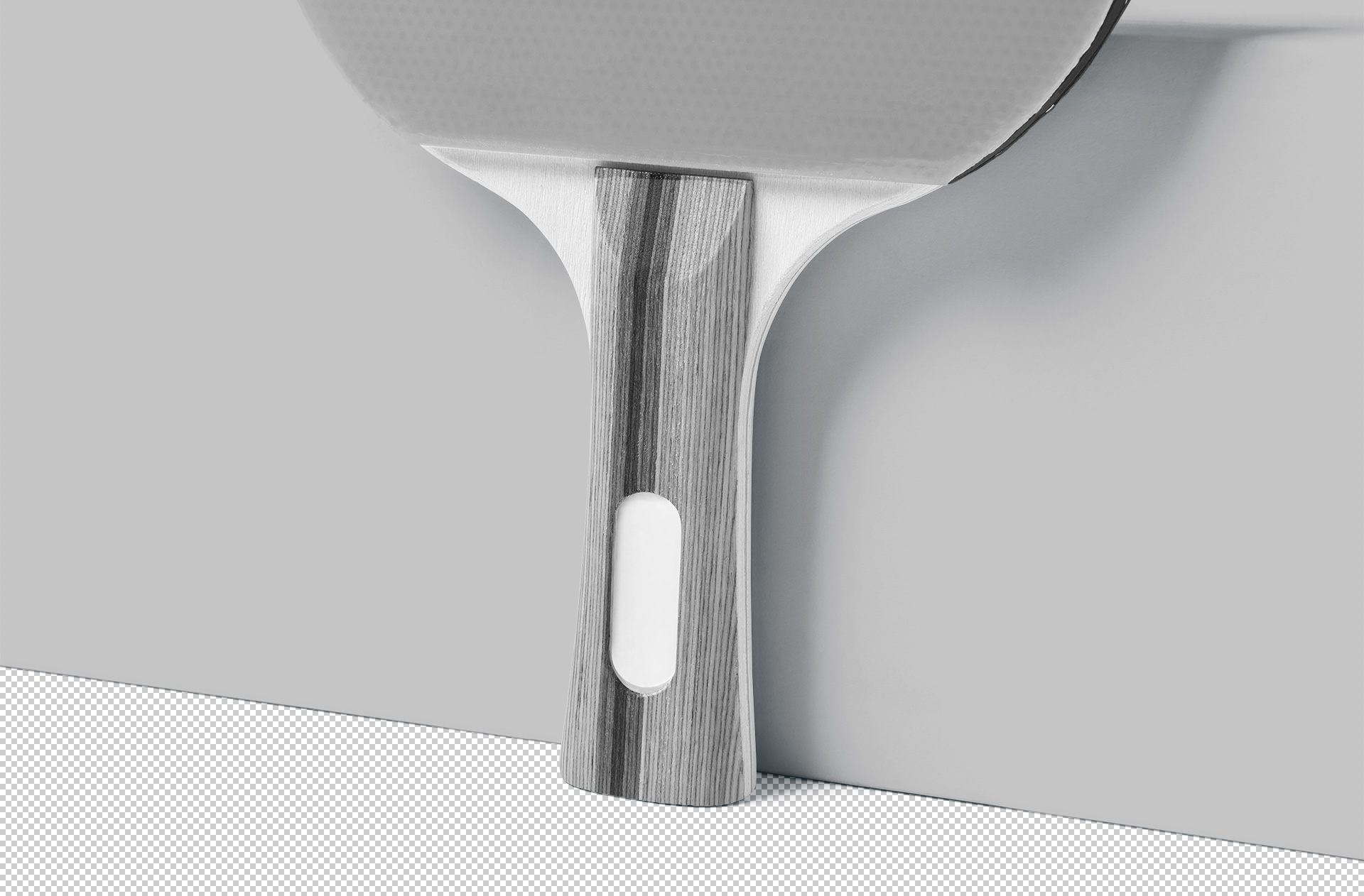 3D racket branding mockup