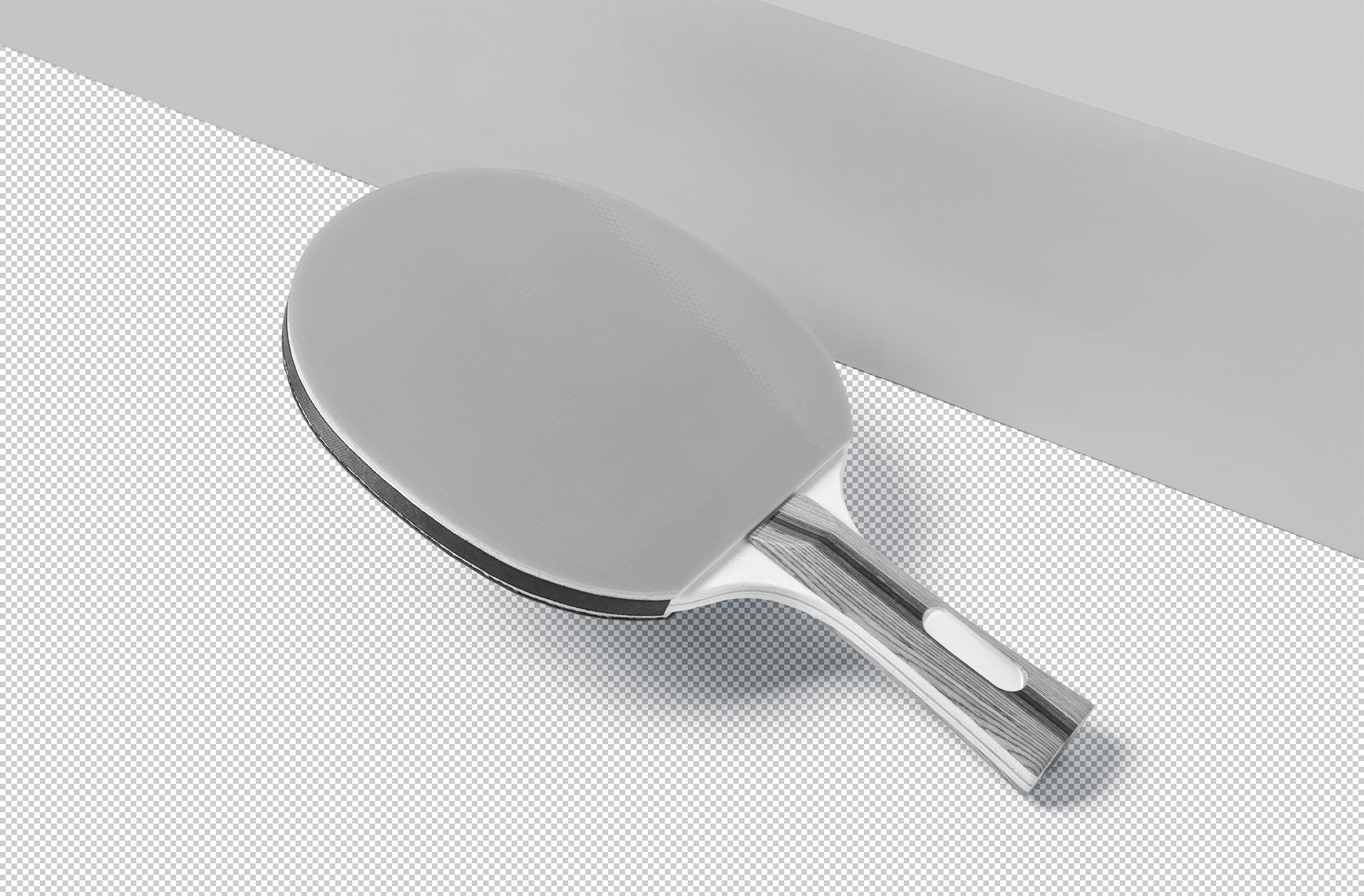 professional racket mock-up