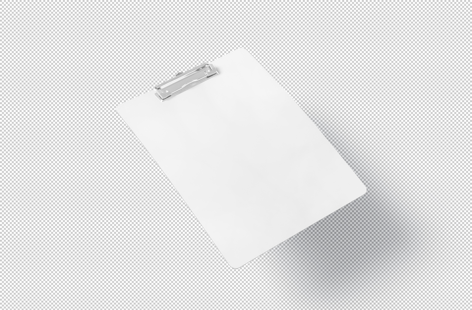 A4 clipboard mockup