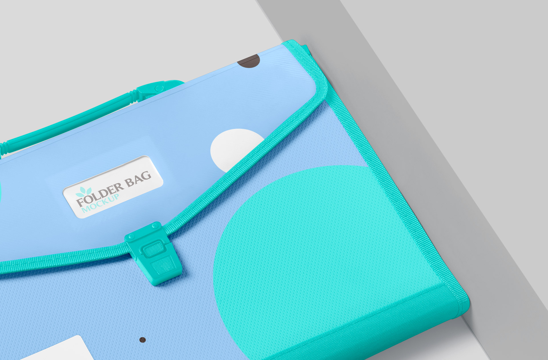 A4 document folder mockup